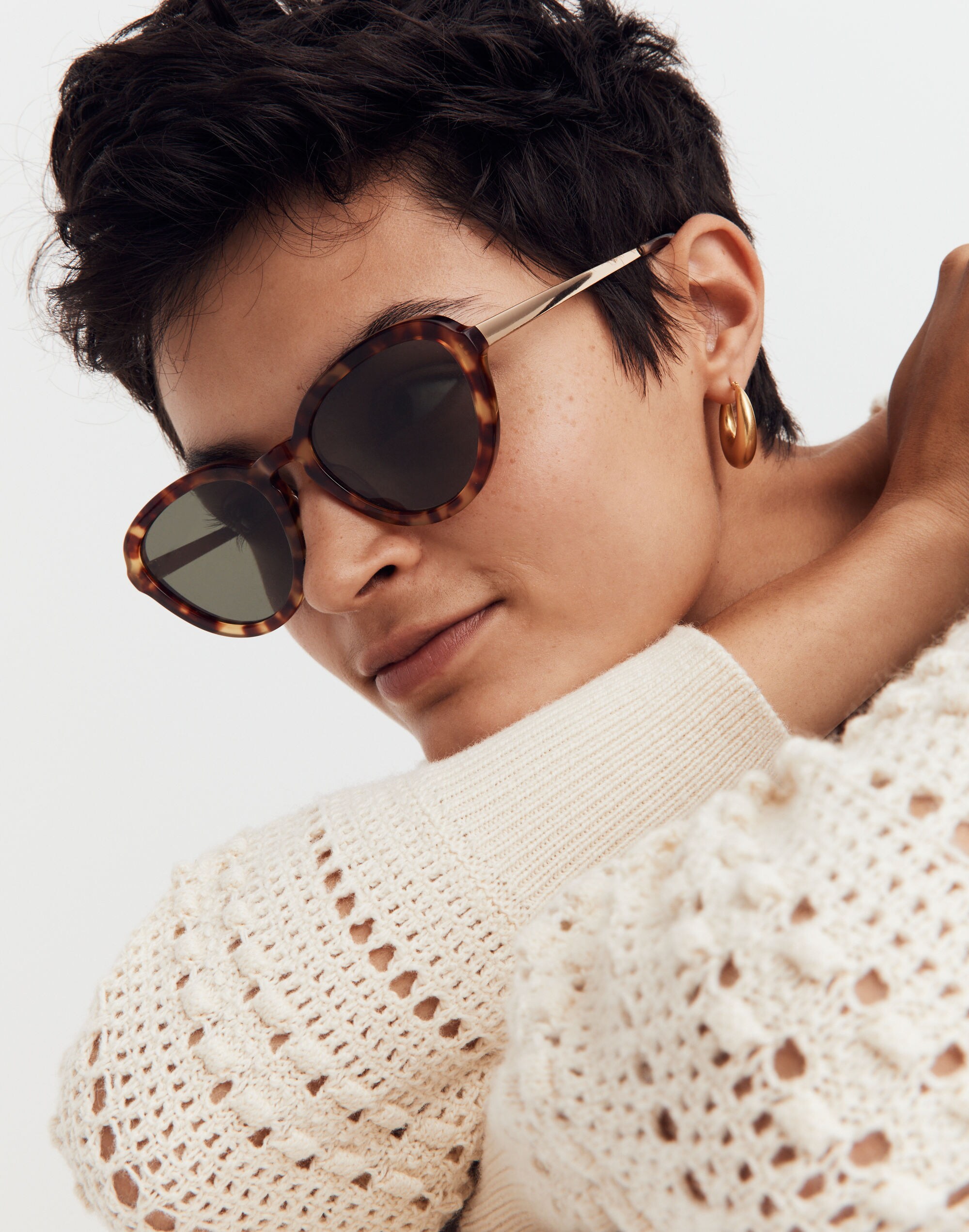 Russell Oval Sunglasses