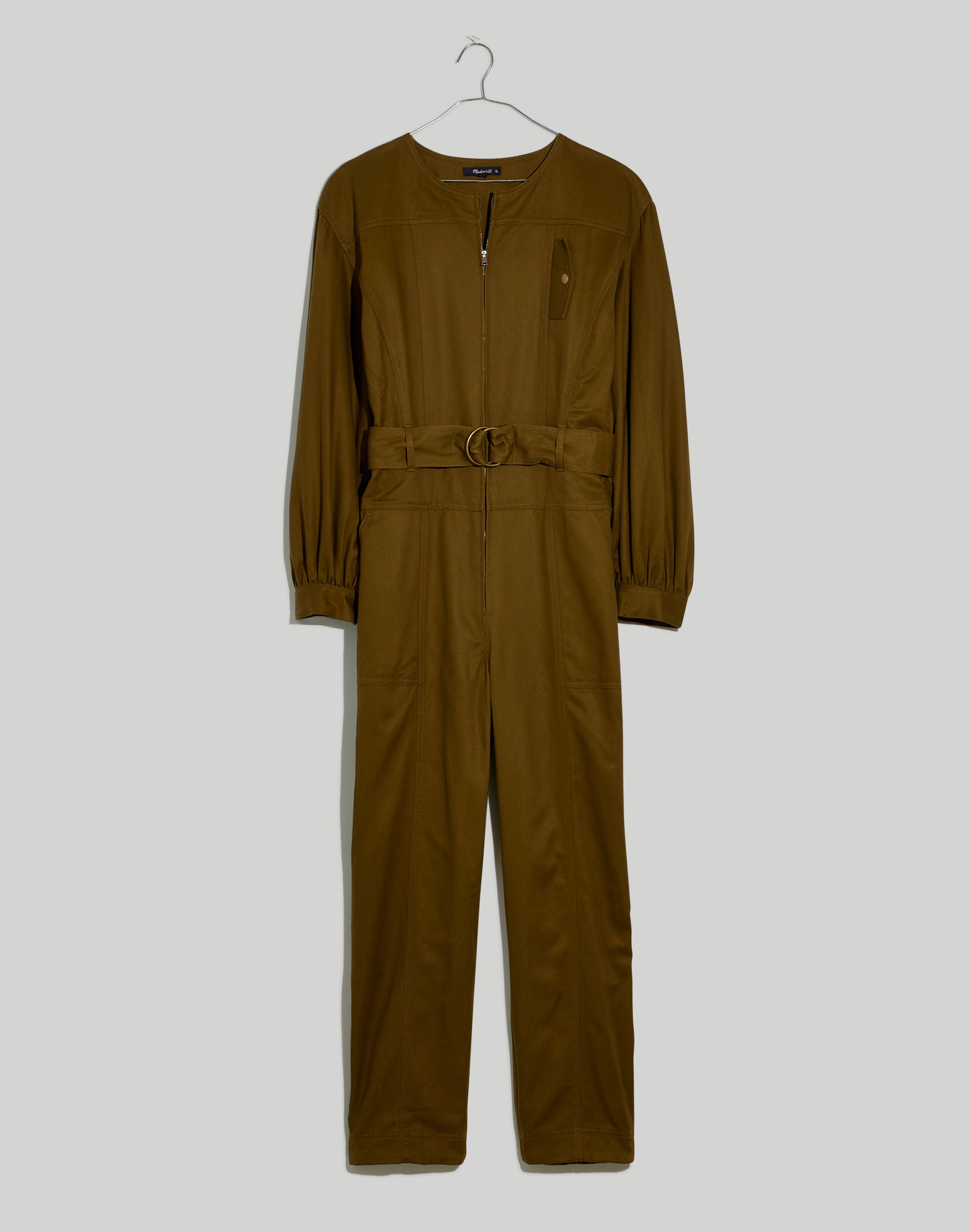 Petite Tapered-Leg Jumpsuit
