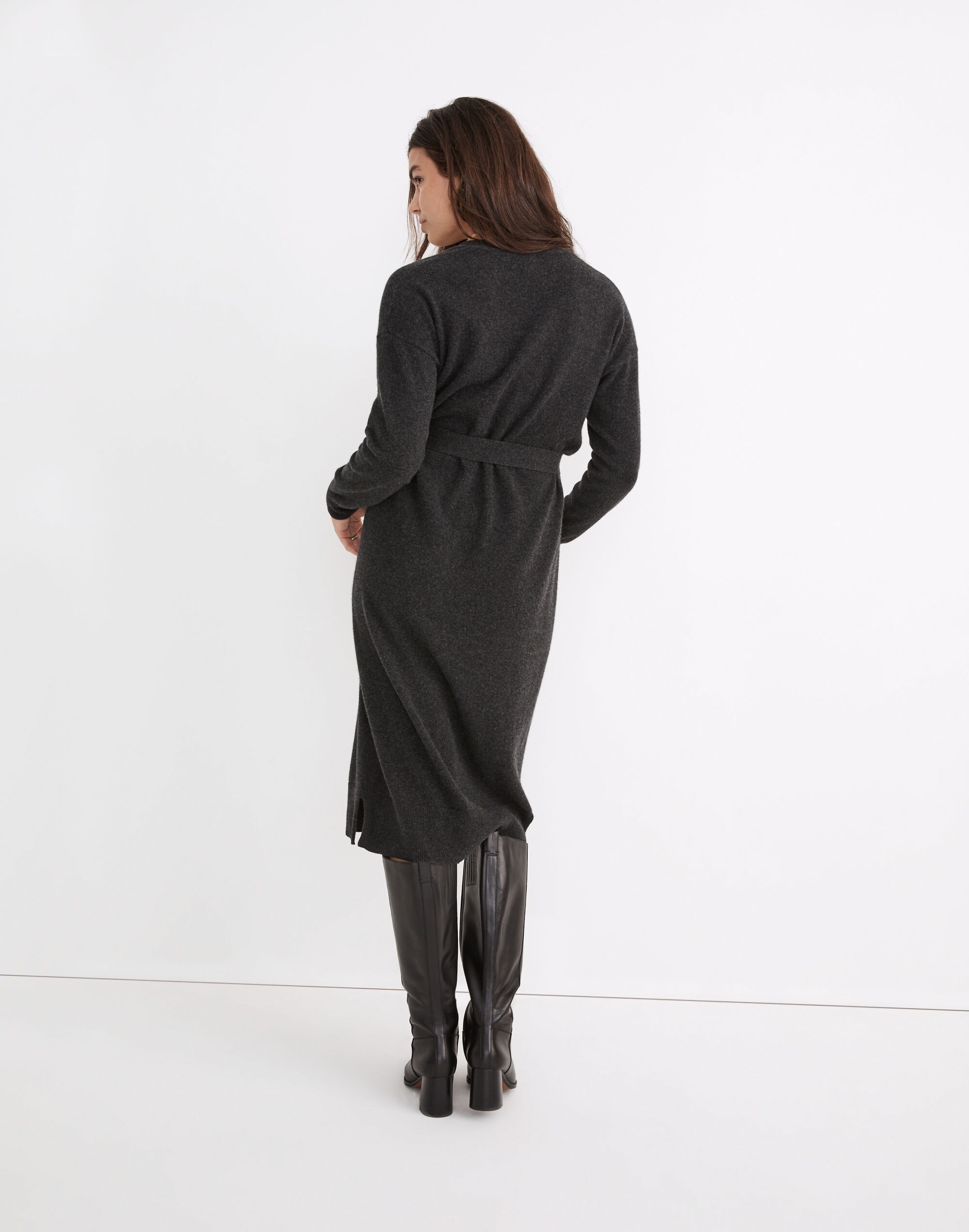 (Re)sourced Cashmere Midi Sweater Dress