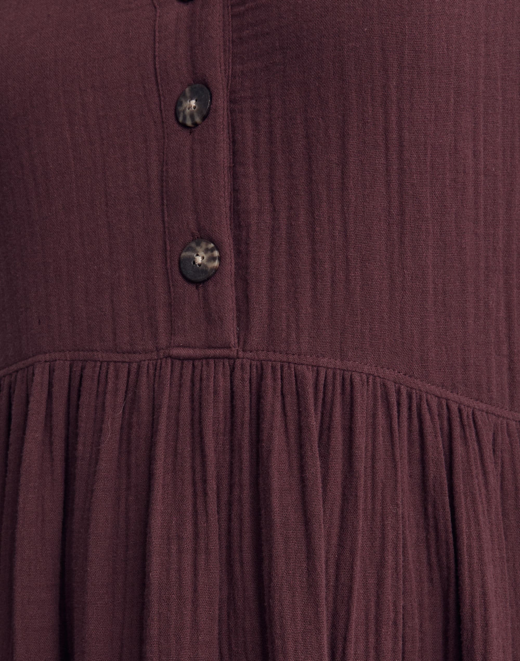 Lightspun Button-Front Midi Dress