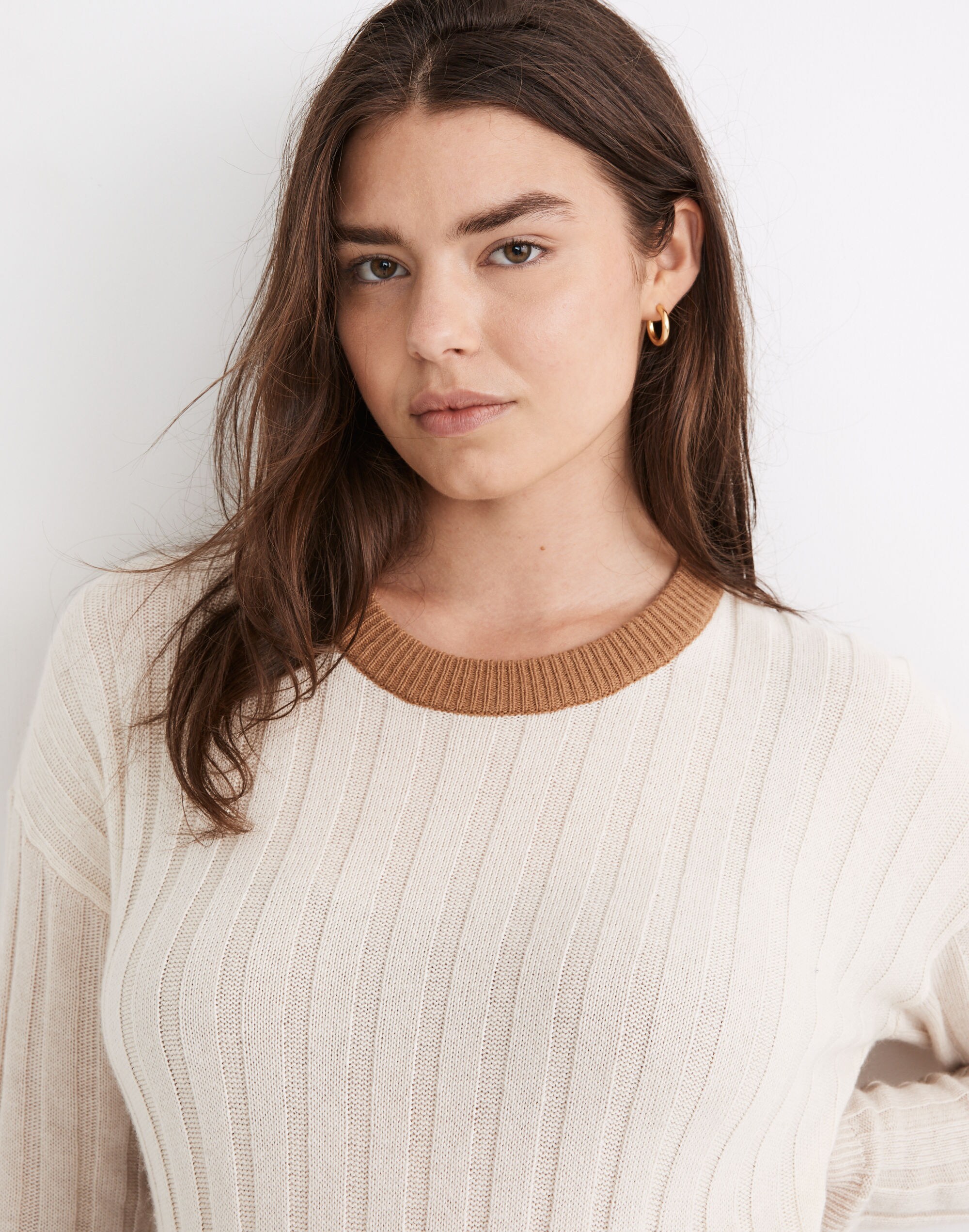 (Re)sourced Ribbed Midi Sweater Dress