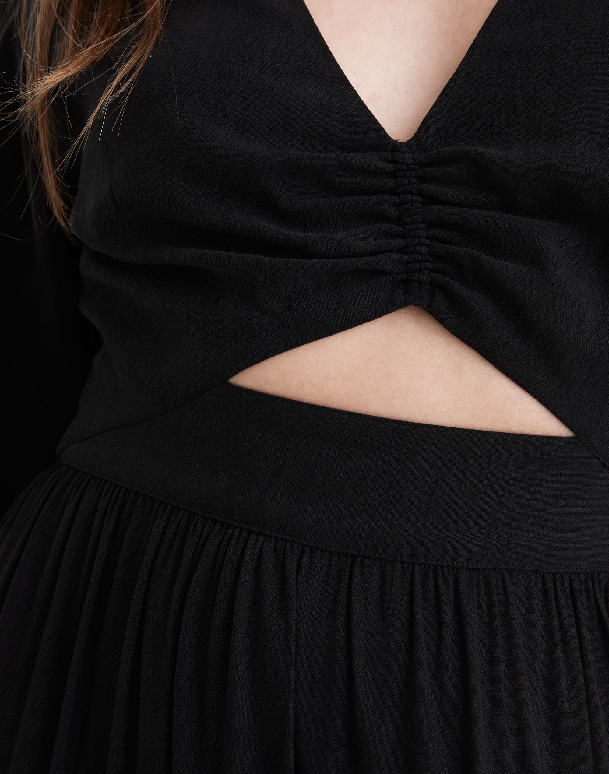 Lusterweave Cutout Midi Dress