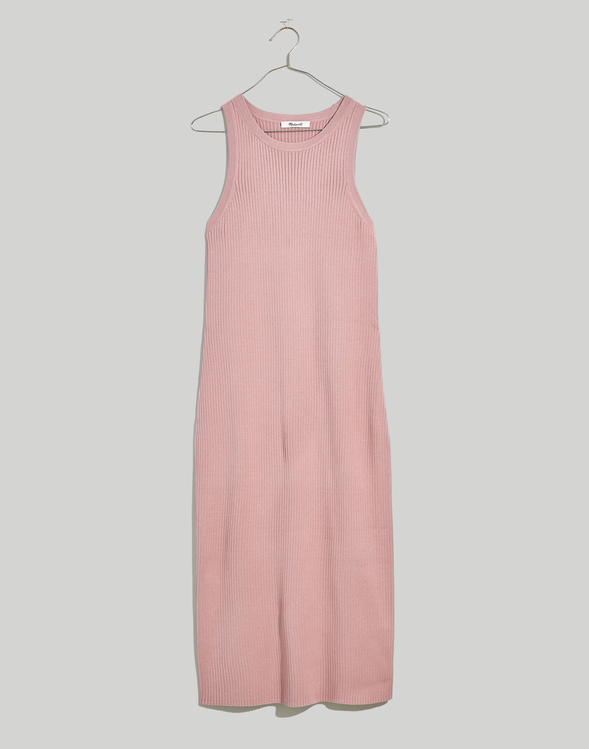 Sleeveless Midi Sweater Dress