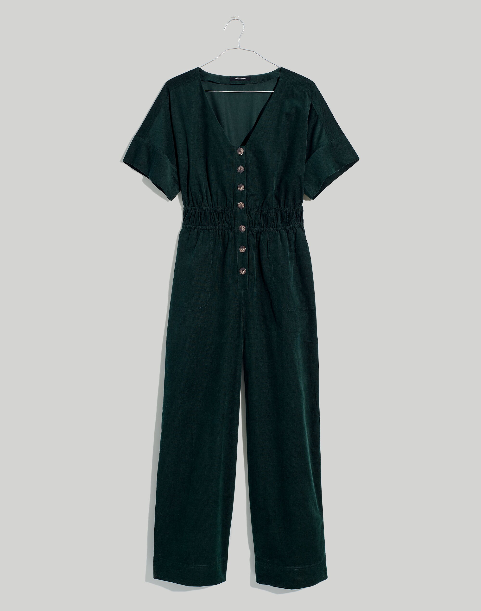 Corduroy Sophia Straight-Leg Jumpsuit