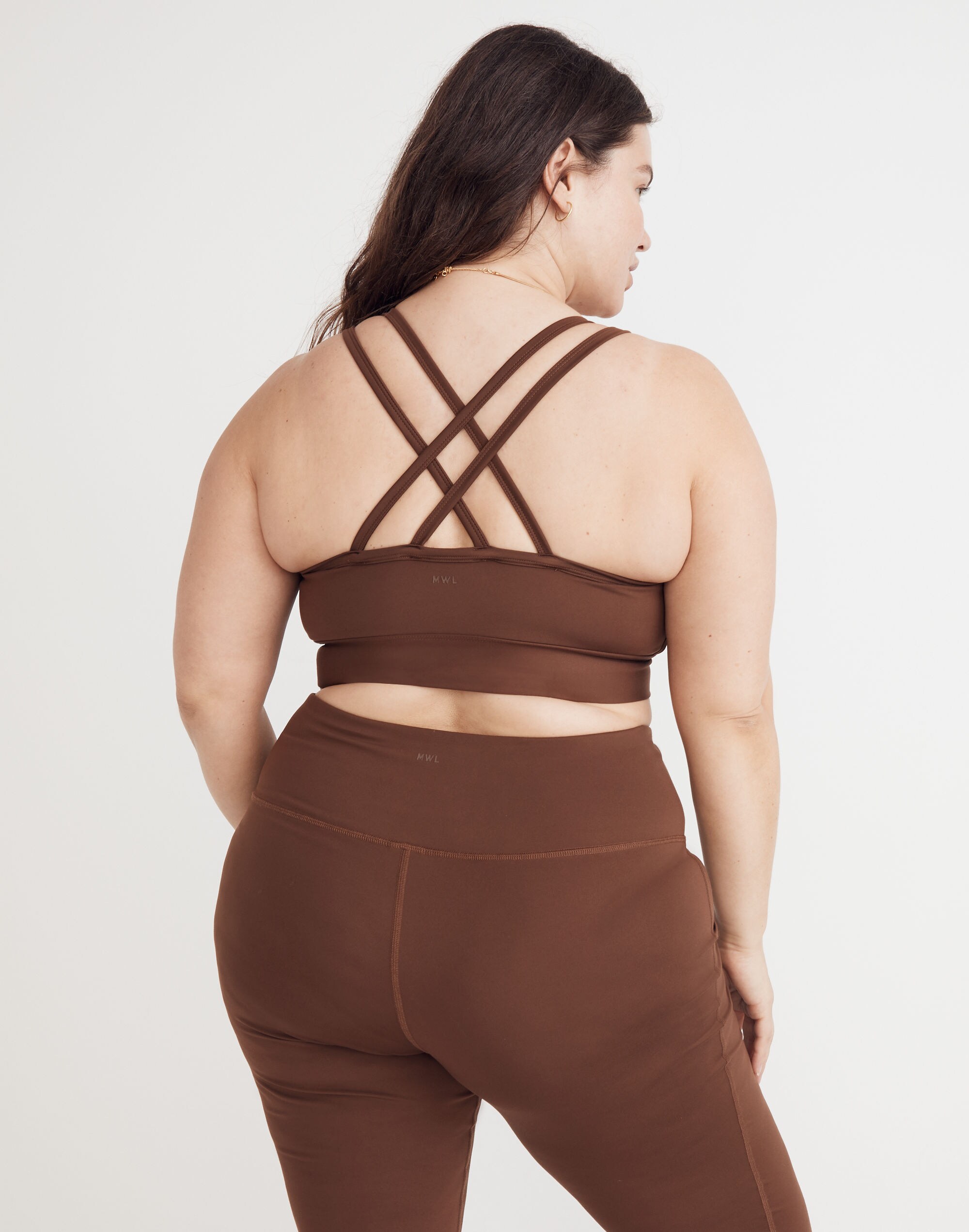 Plus MWL Flex Strappy Sports Bra