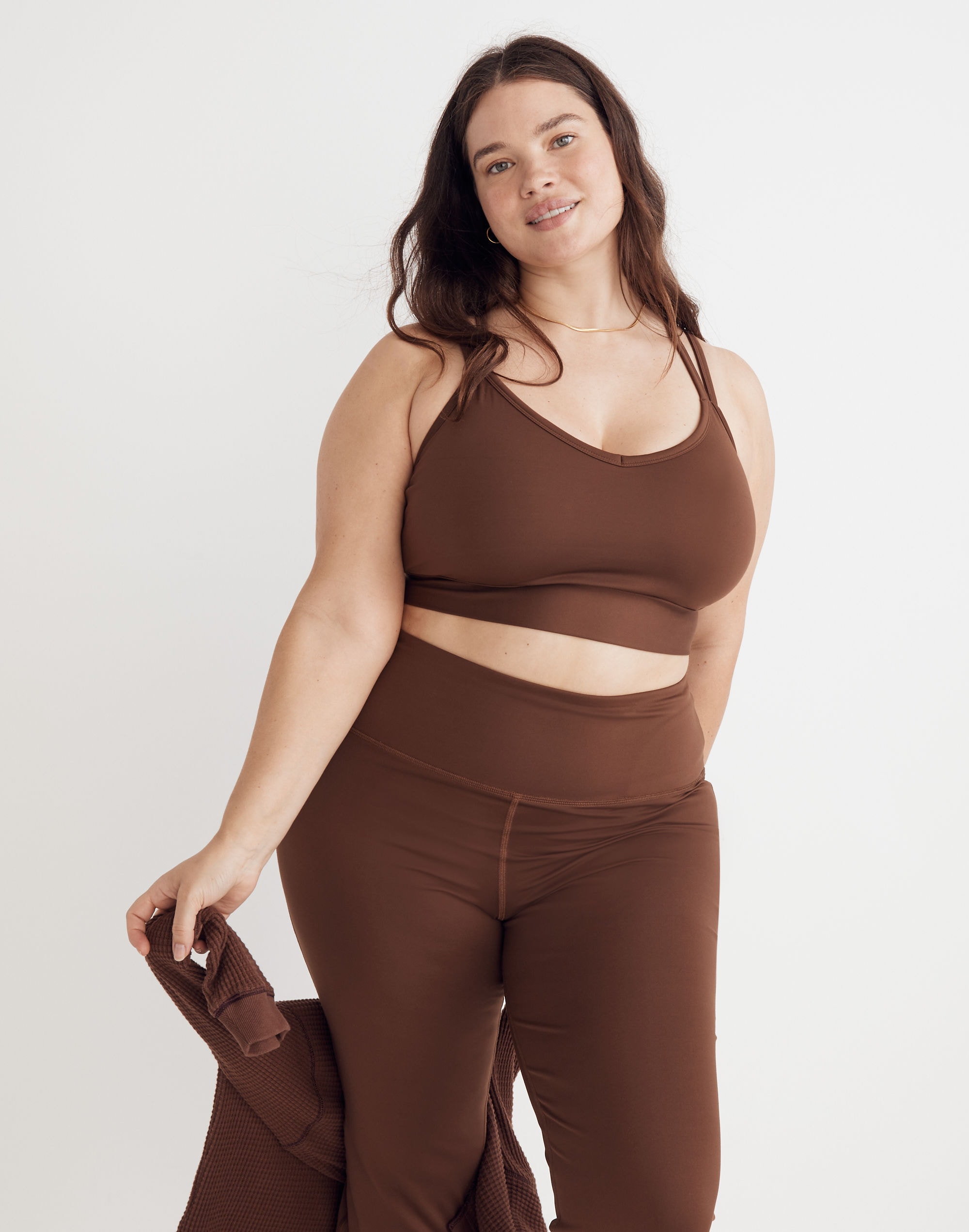 Plus MWL Flex Strappy Sports Bra