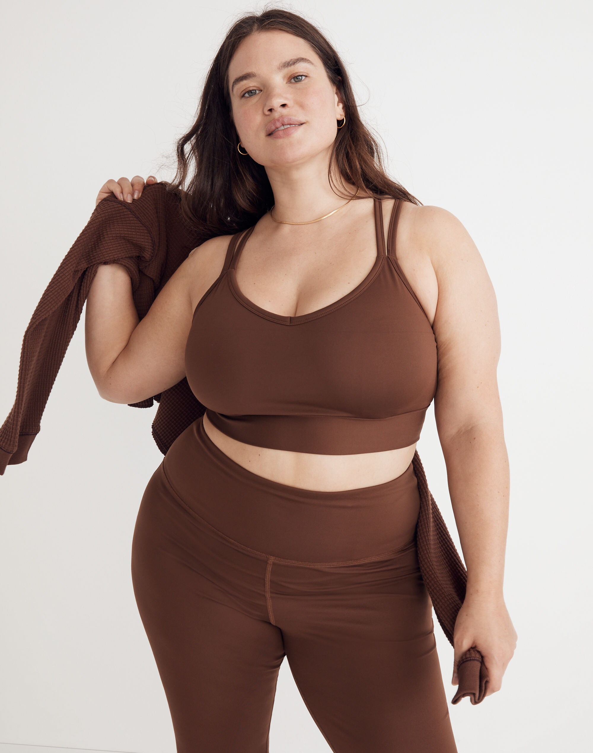 Plus MWL Flex Strappy Sports Bra