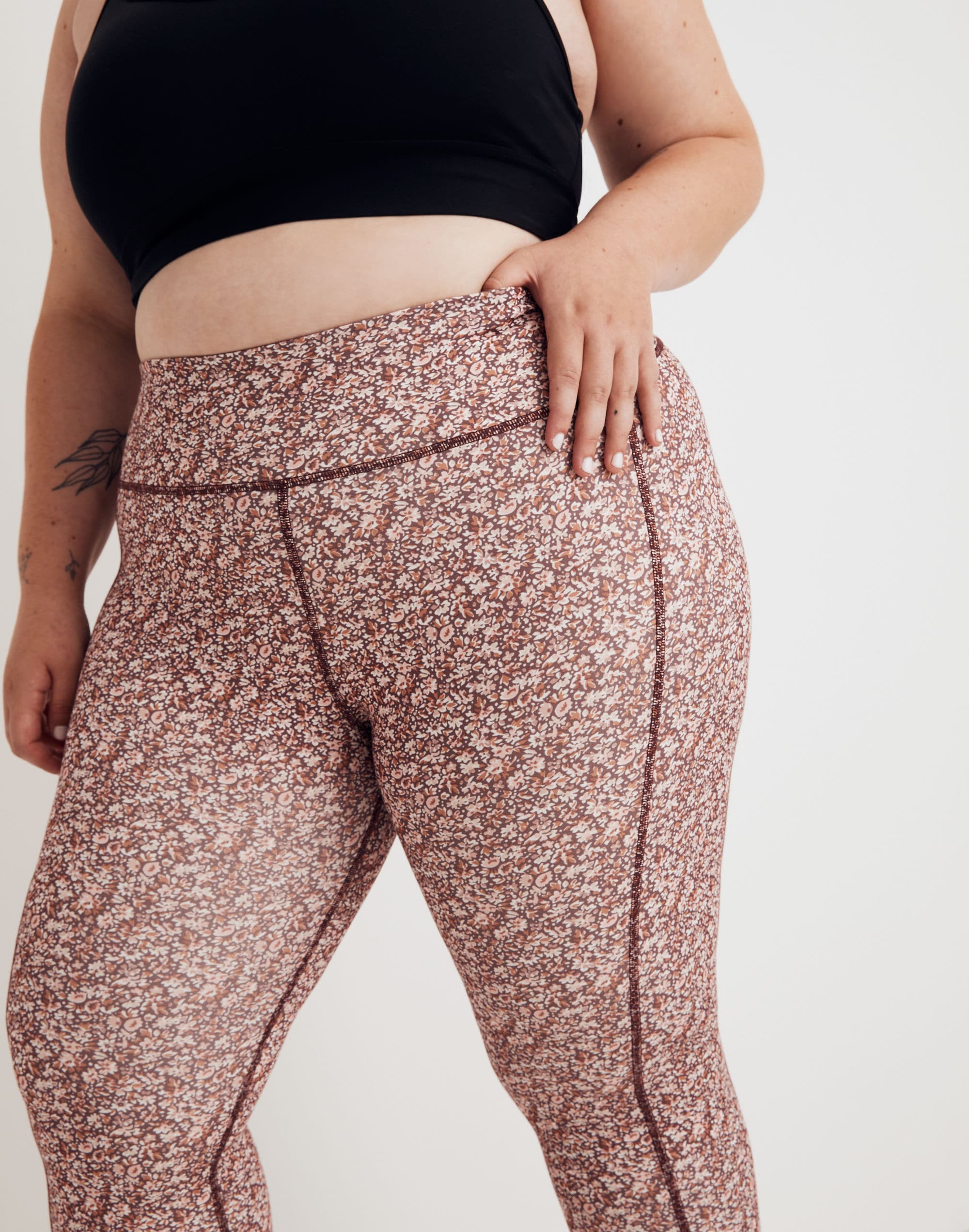 Plus MWL Flex High-Rise 25" Leggings in Cottage Garden