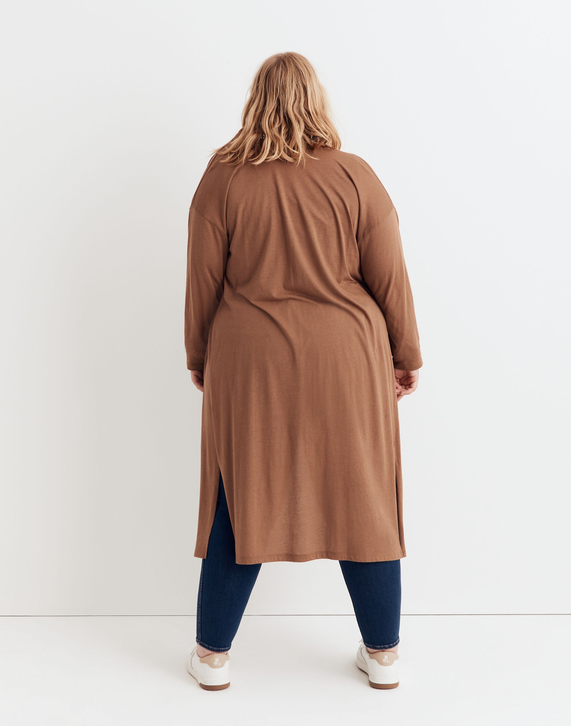 Plus Duster Cardigan Twin Set