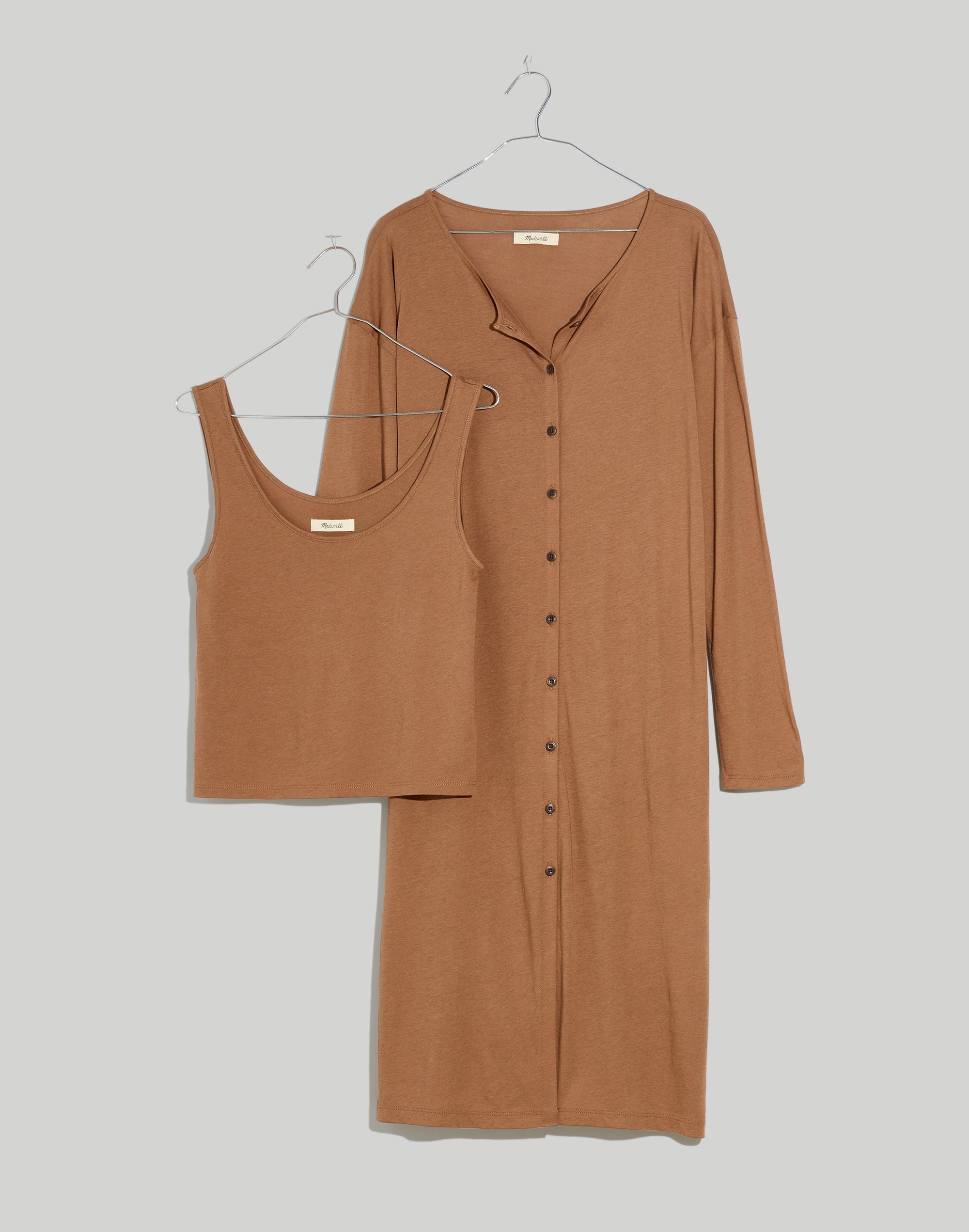 Plus Duster Cardigan Twin Set