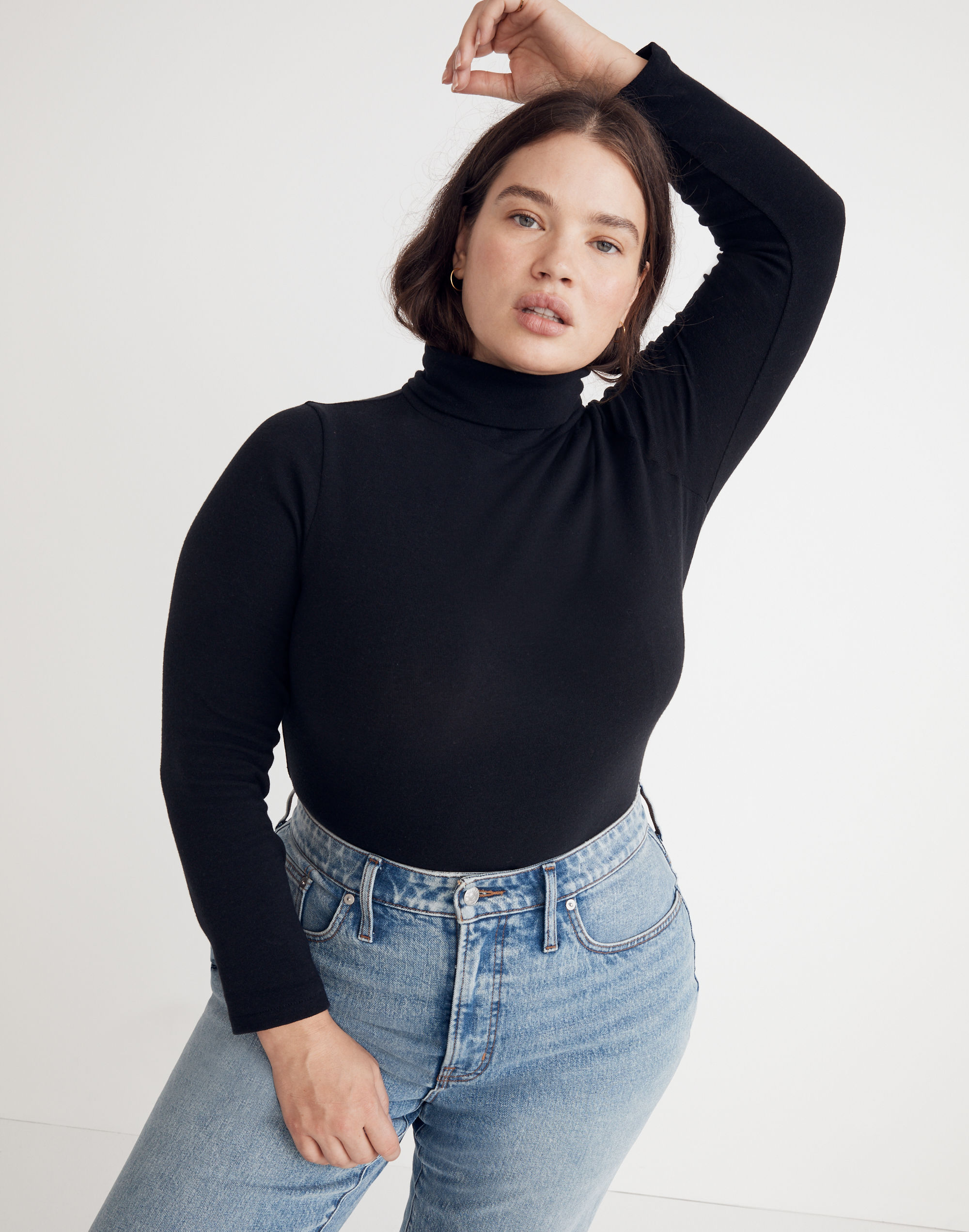 Plus Turtleneck Bodysuit