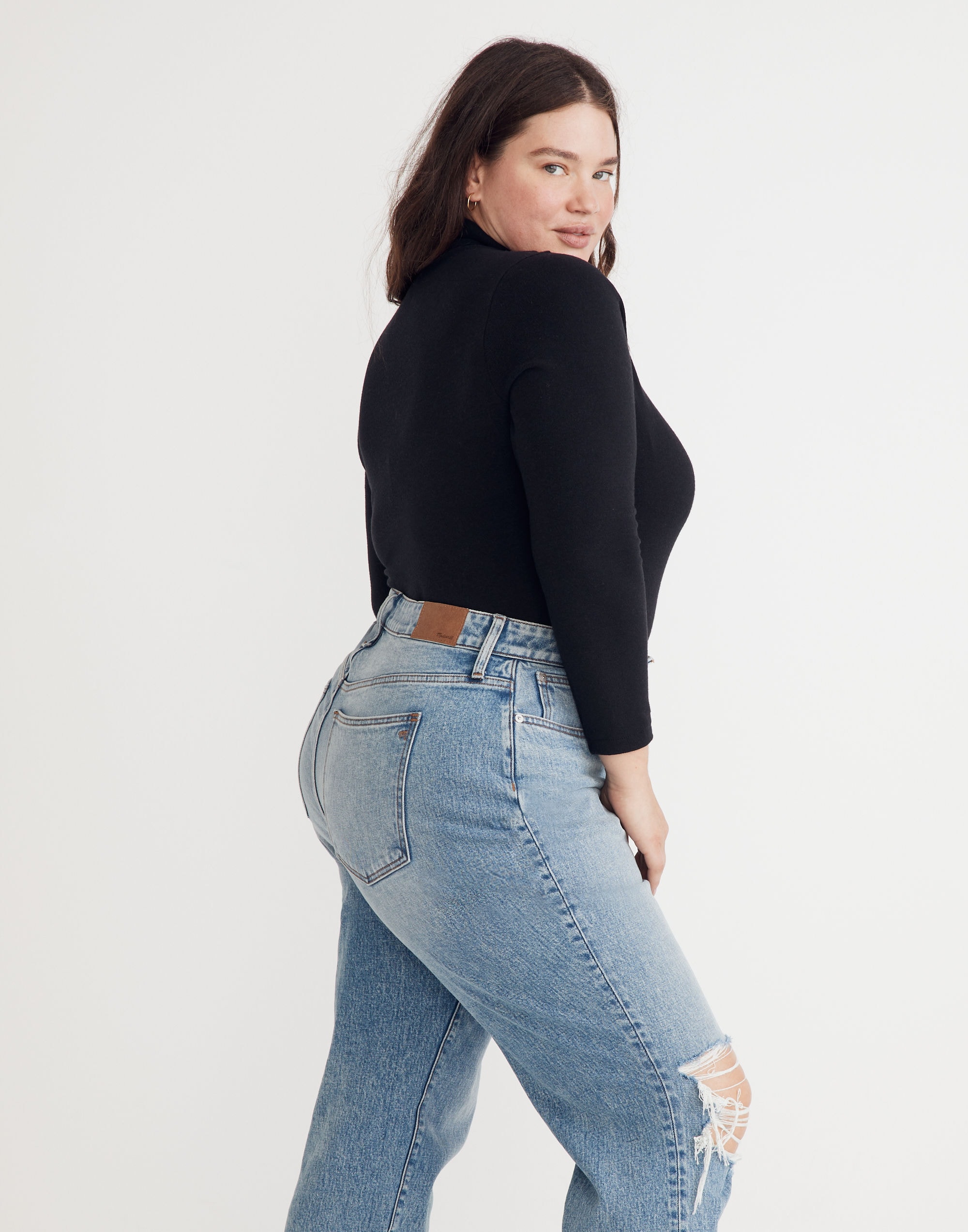 plus turtleneck bodysuit