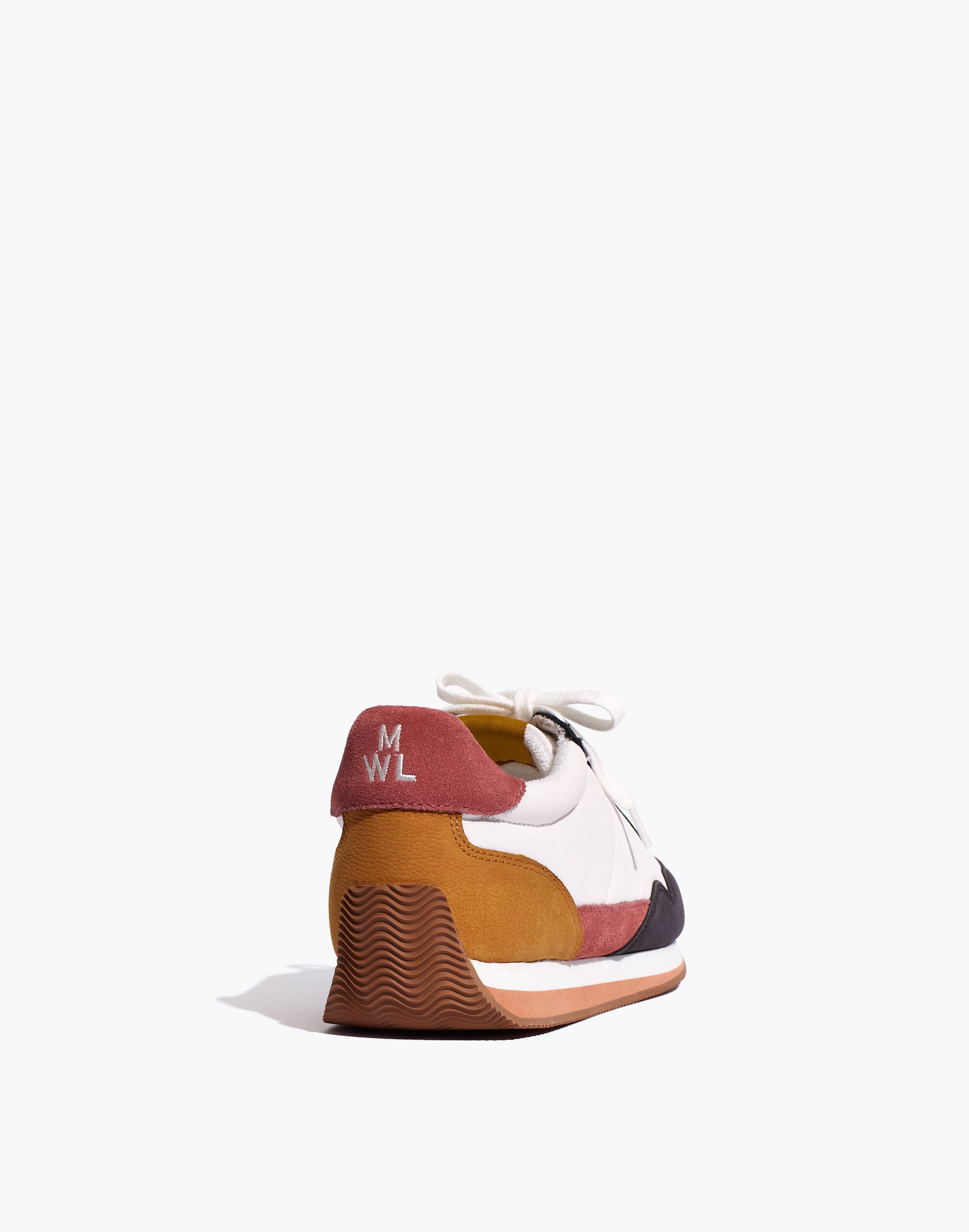 League Sneakers in Washed Nubuck and Suede