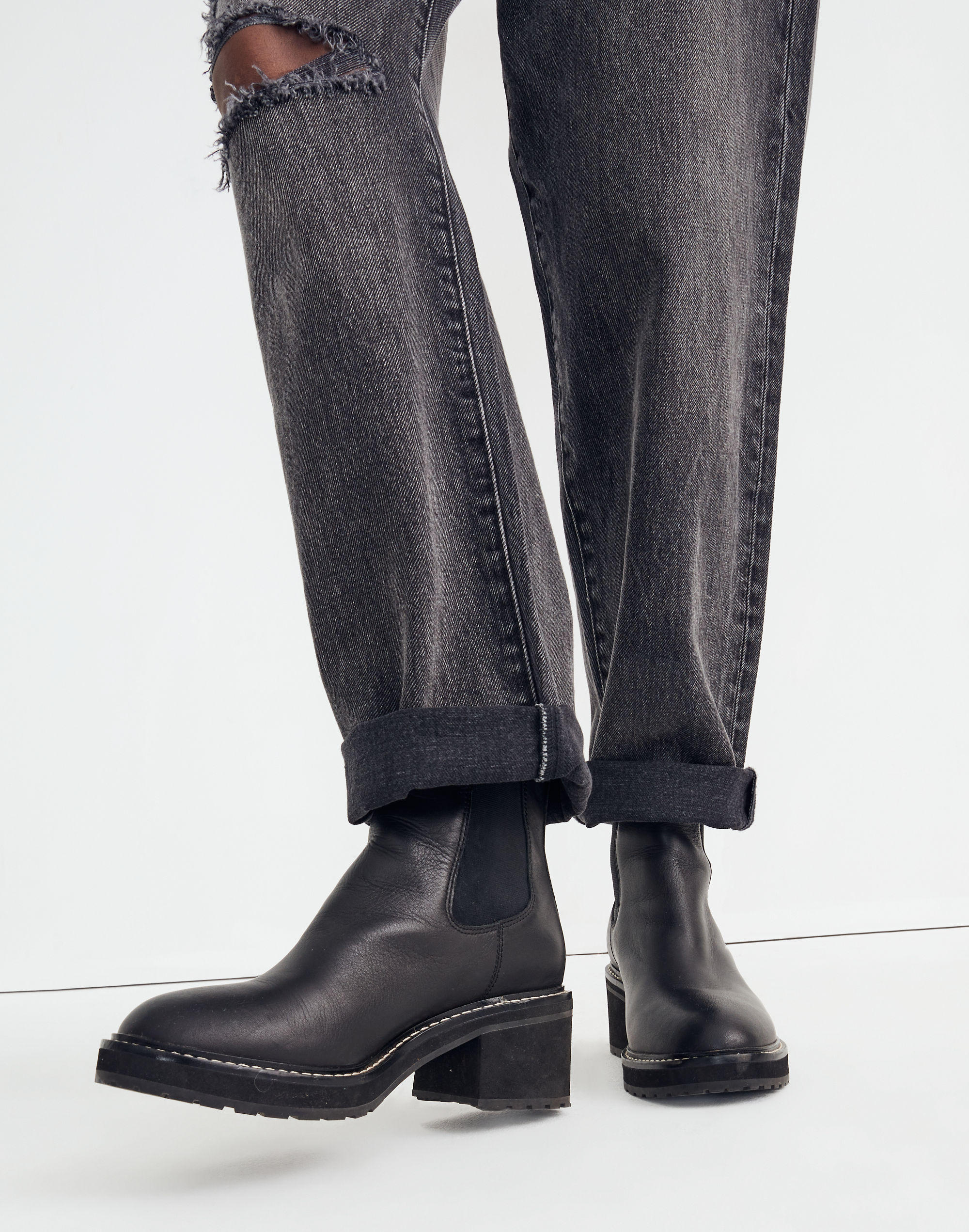 The Carina Platform Chelsea Boot