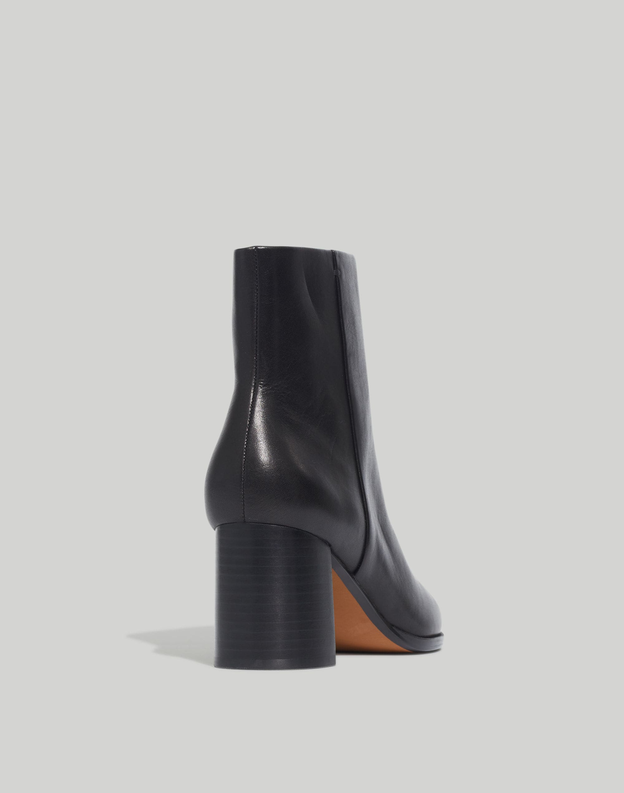 The Mira Side-Seam Ankle Boot in Leather