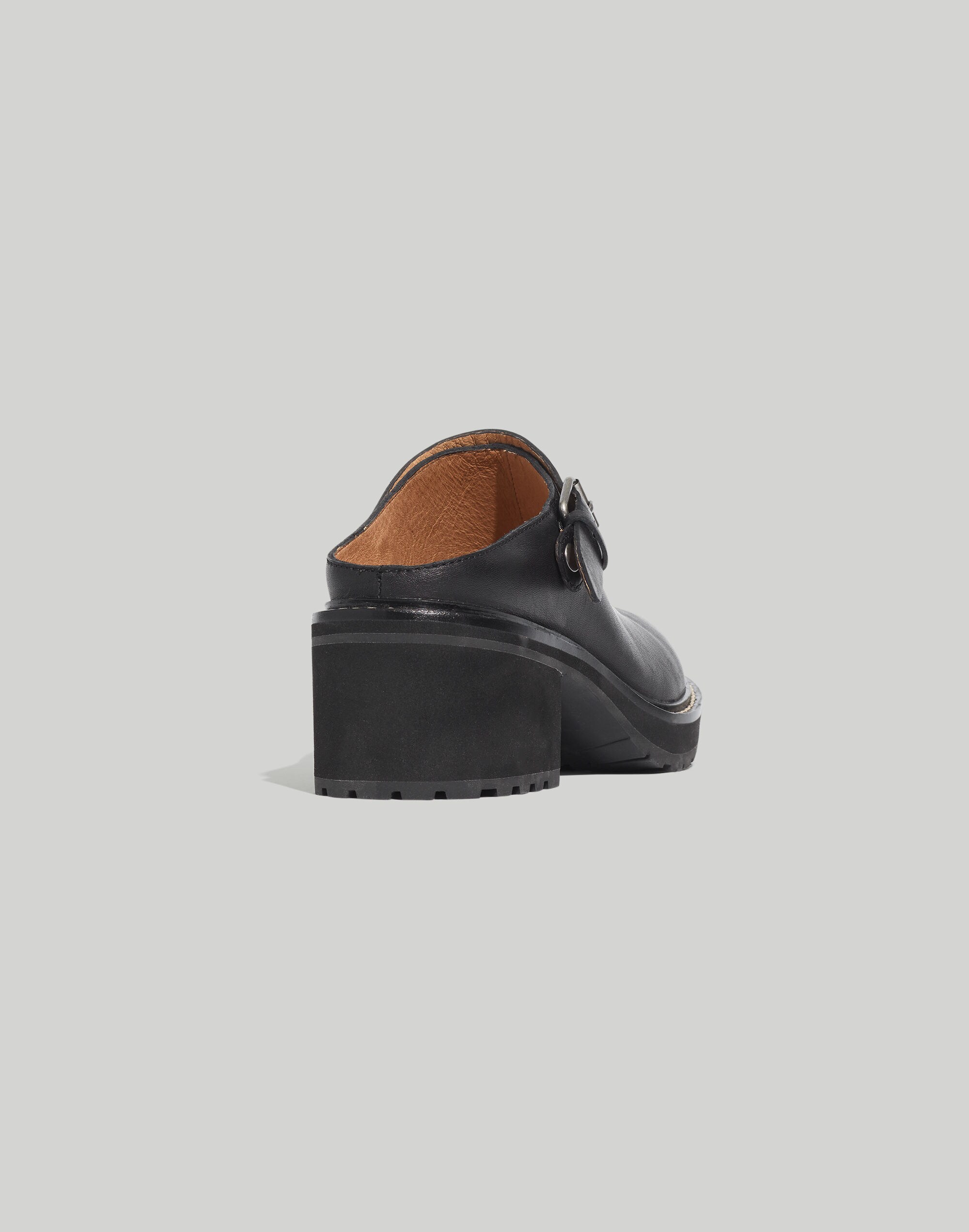 The Willa Convertible-Strap Mule in Leather