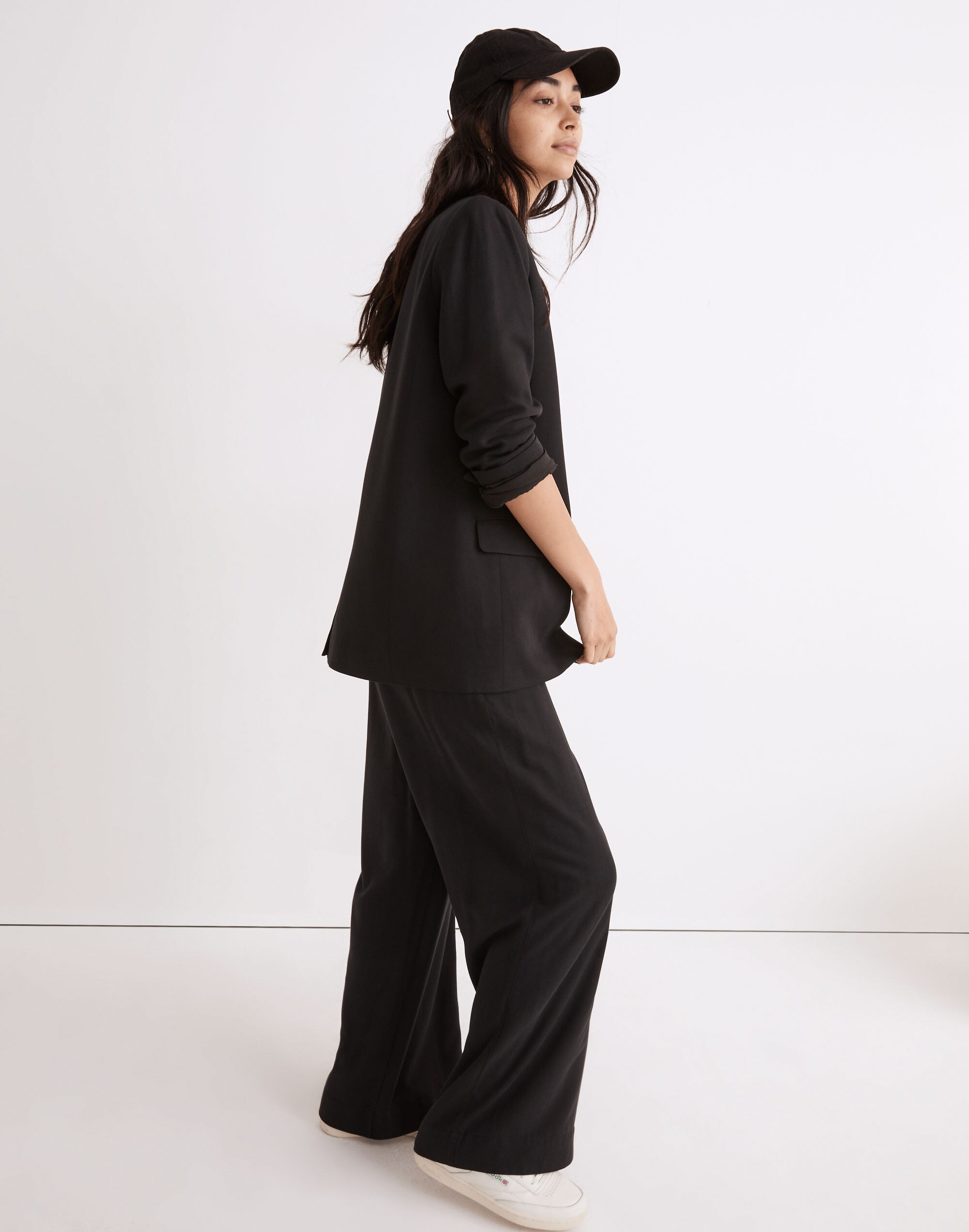 Drapeweave Caldwell Double-Breasted Blazer