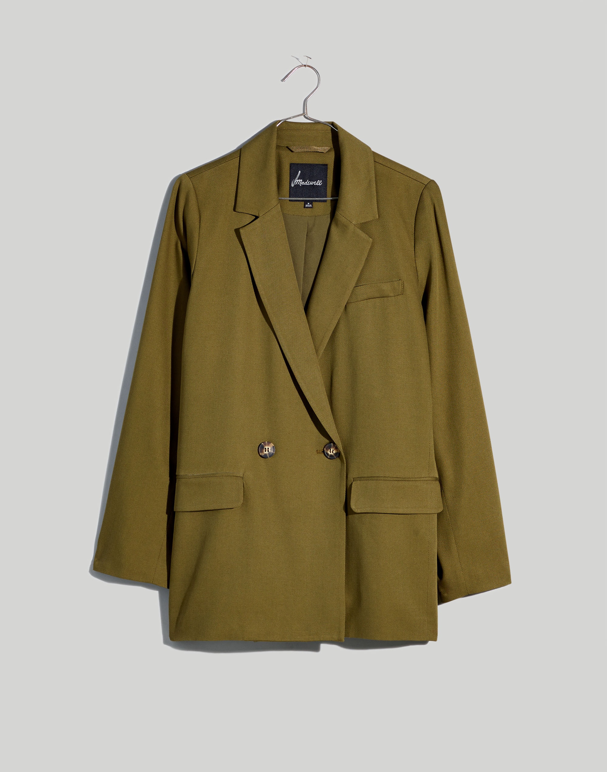 Drapeweave Caldwell Double-Breasted Blazer