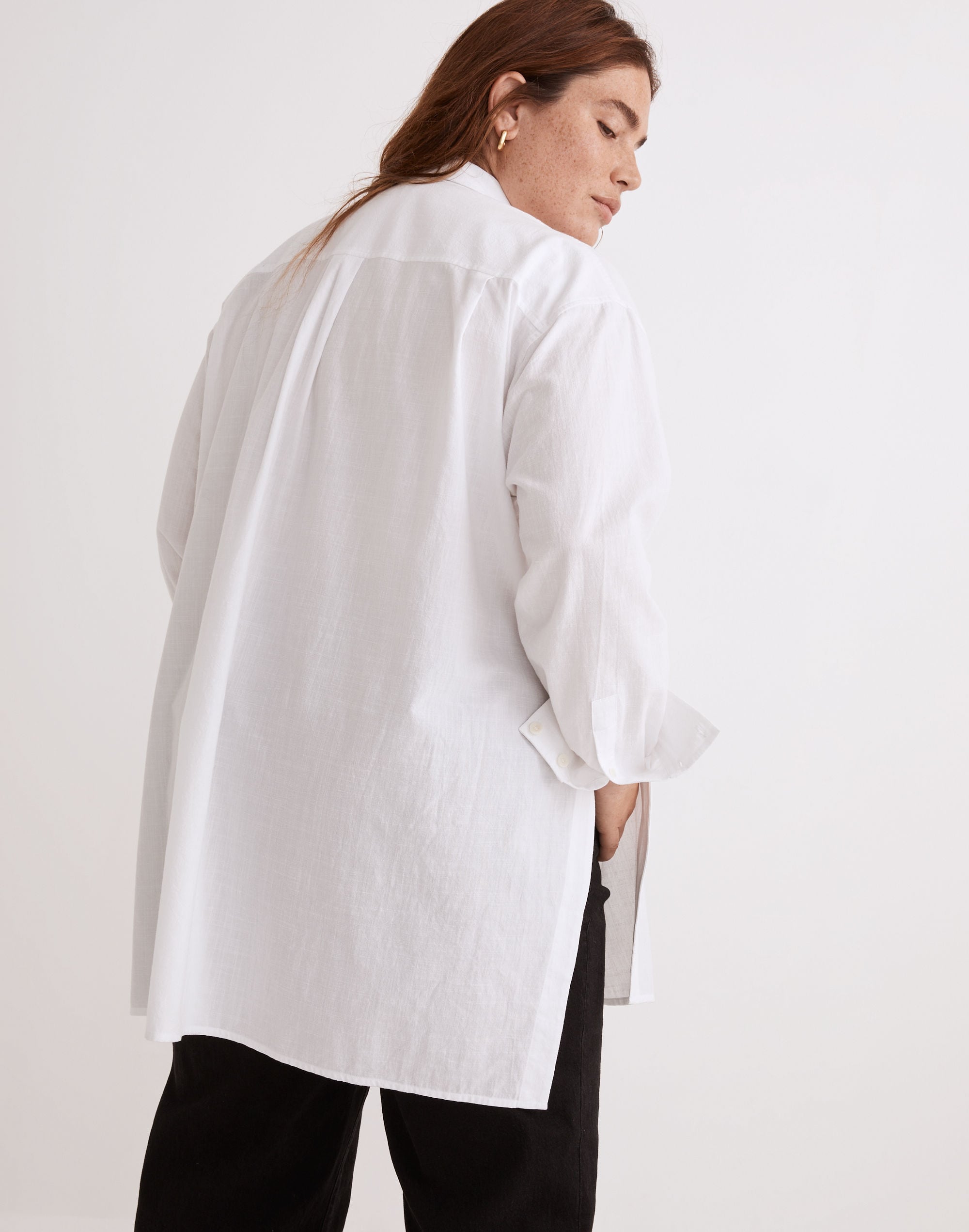 Plus Oversized Ex-Boyfriend Tunic Shirt