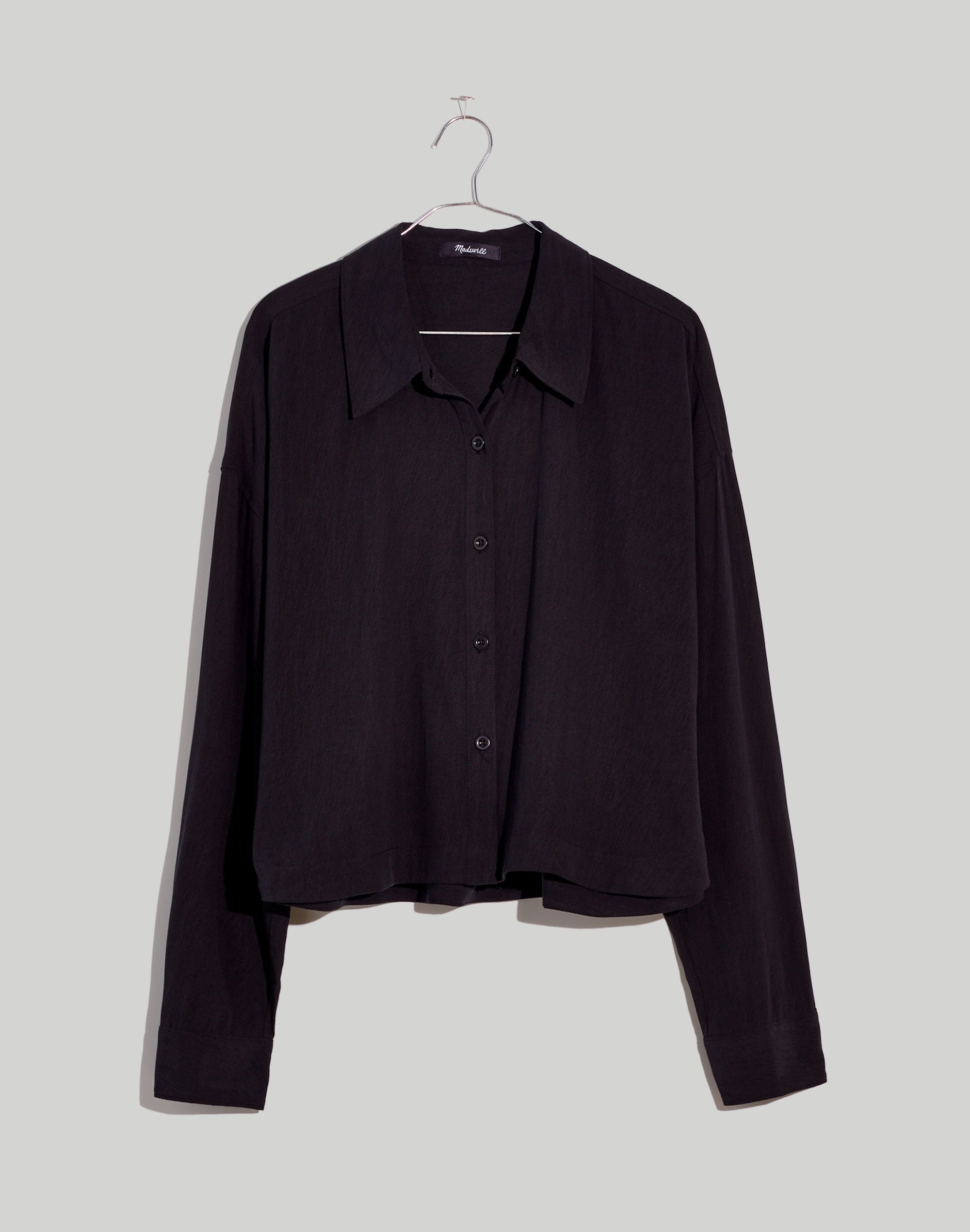 plus lusterweave hartfield crop shirt