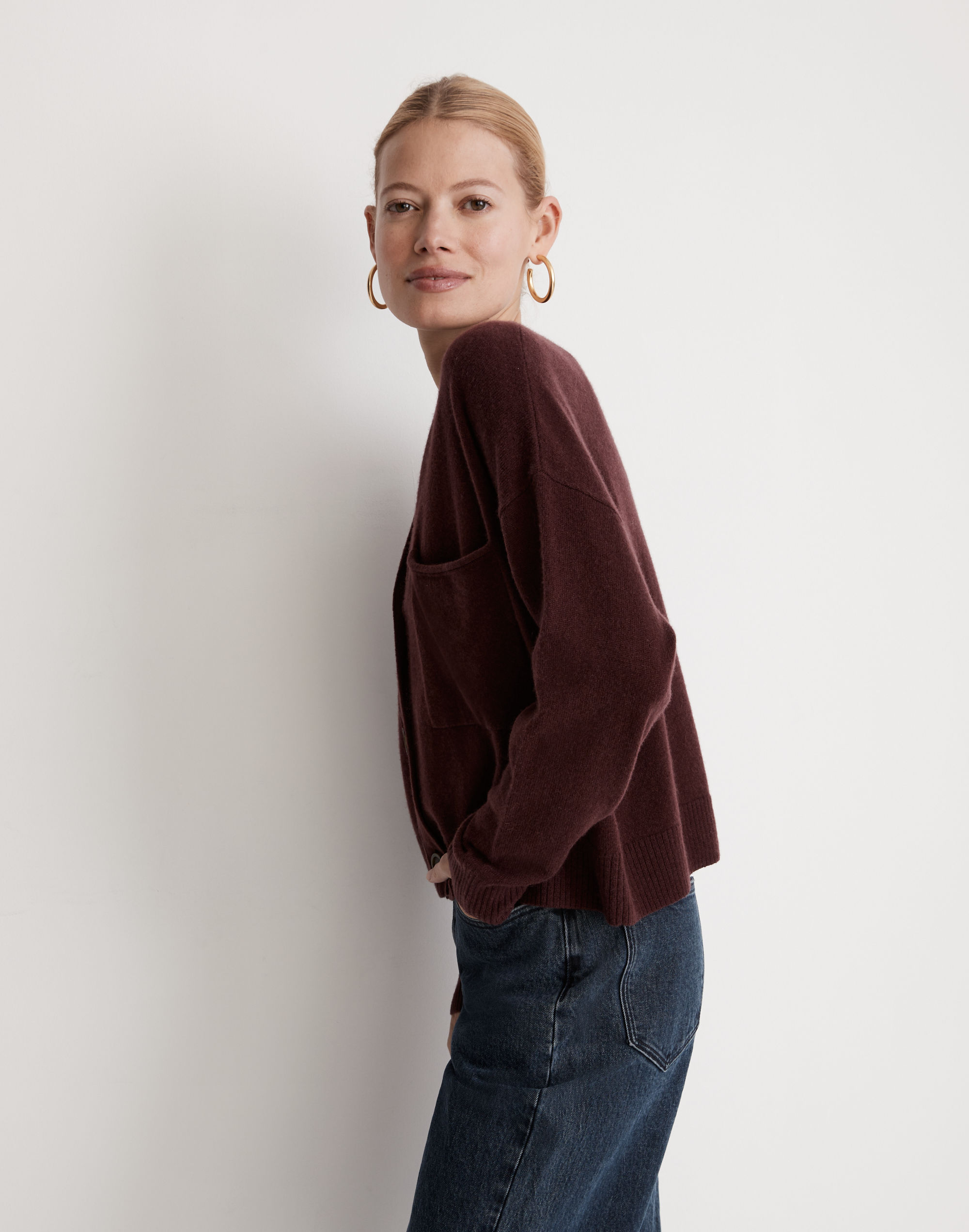 (Re)sponsible Cashmere Upton Cardigan Sweater