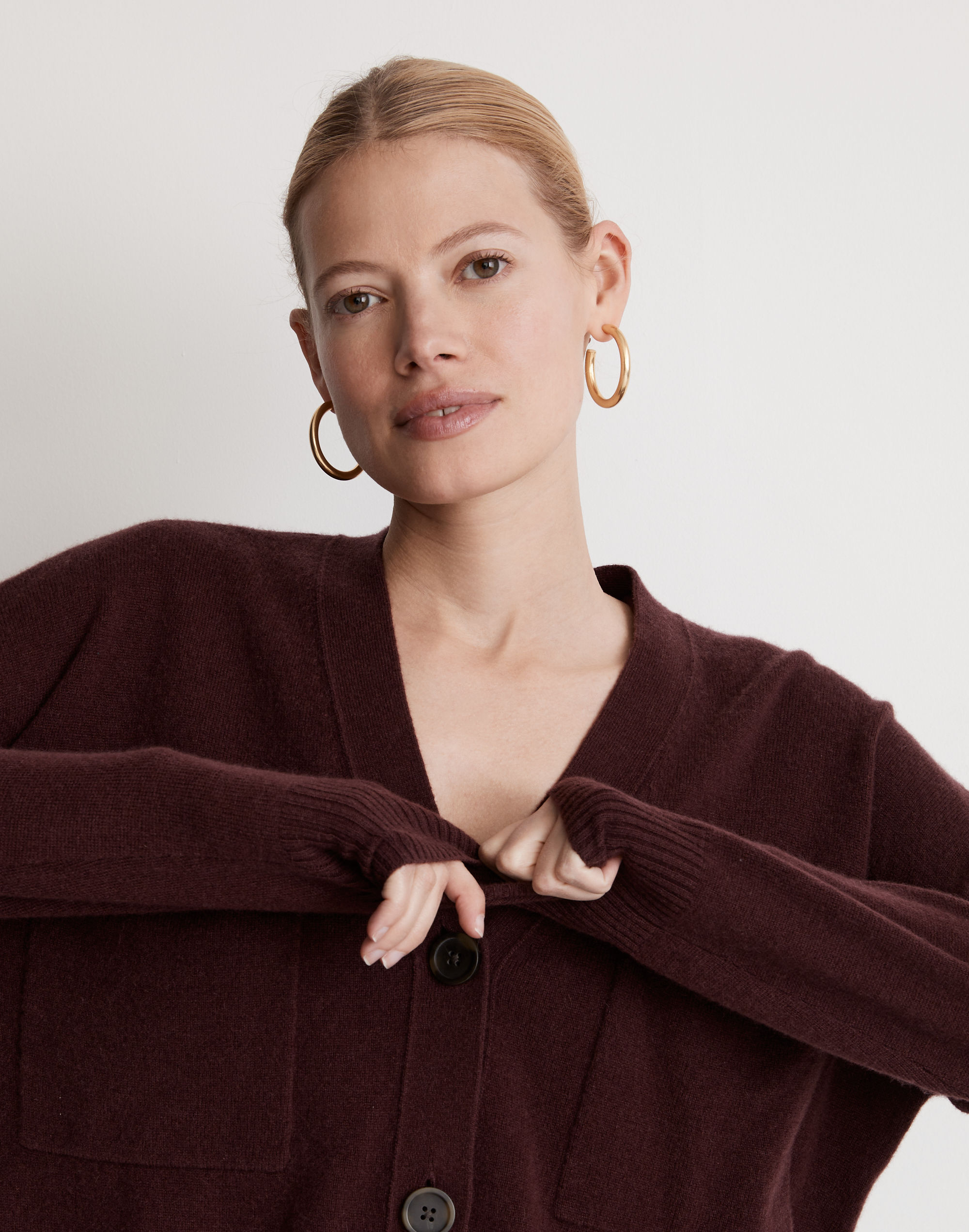 (Re)sponsible Cashmere Upton Cardigan Sweater