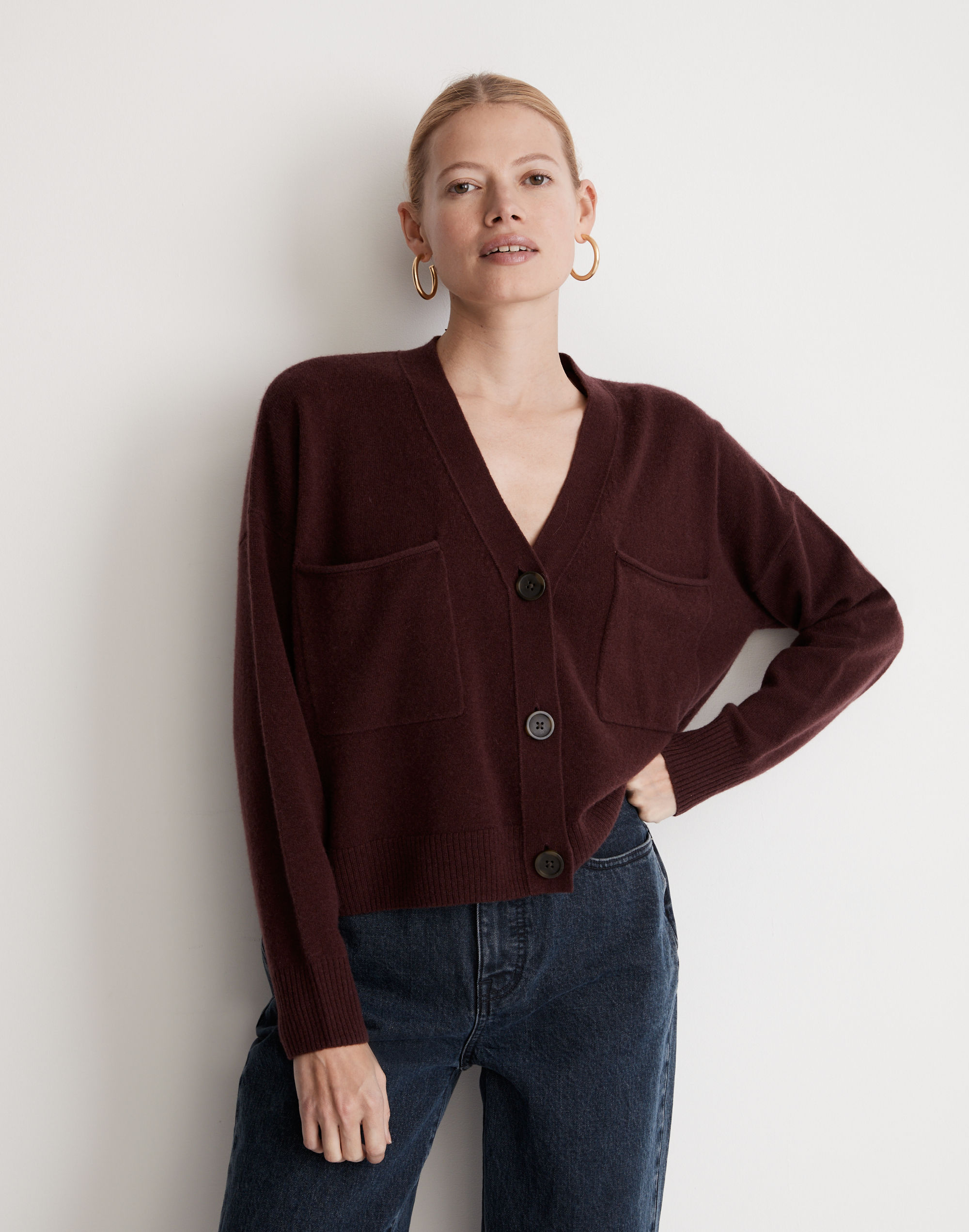 (Re)sponsible Cashmere Upton Cardigan Sweater