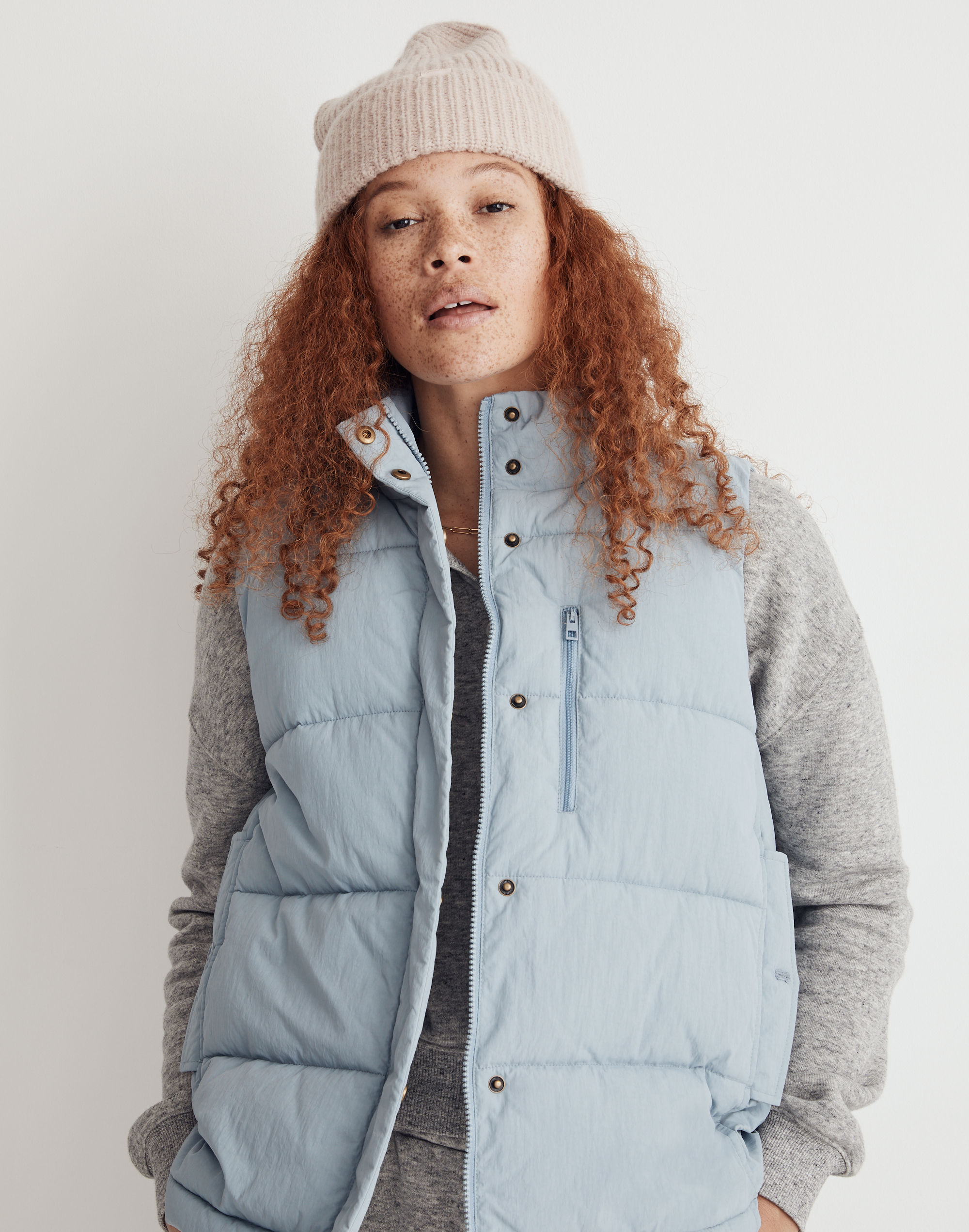 Alpaca-Blend Cuffed Beanie