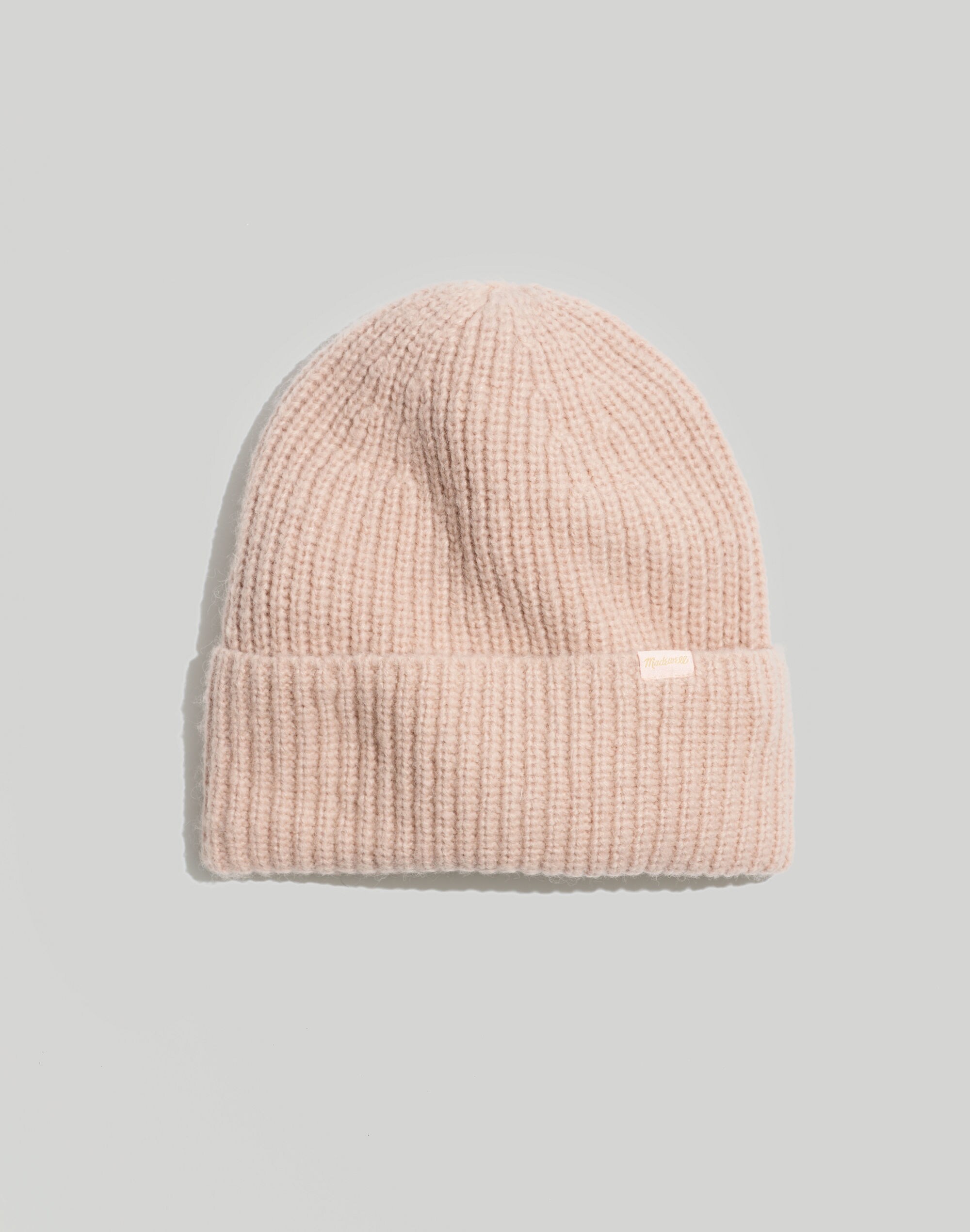 Alpaca-Blend Cuffed Beanie