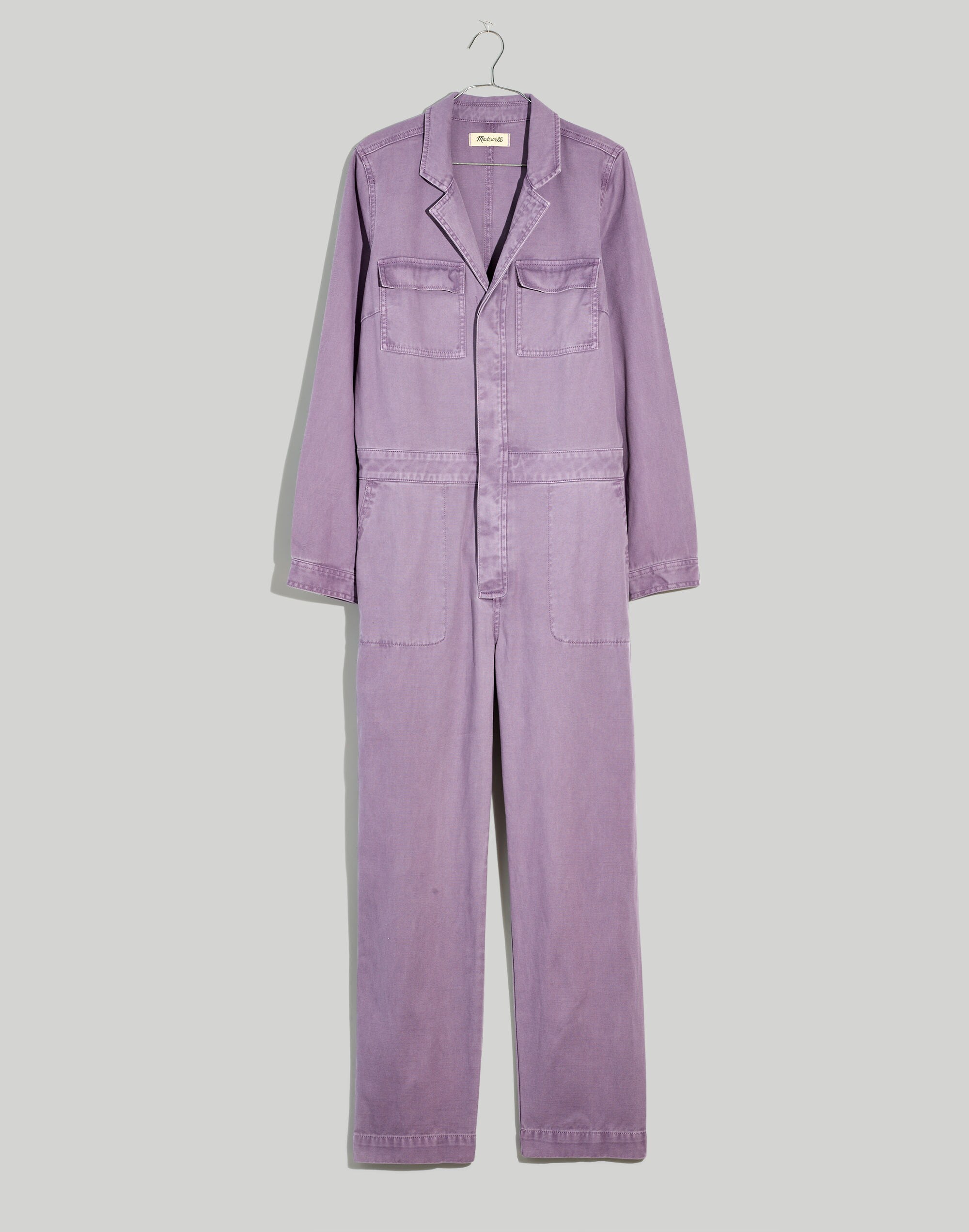 Plus Garment-Dyed Signature Coverall Jumpsuit