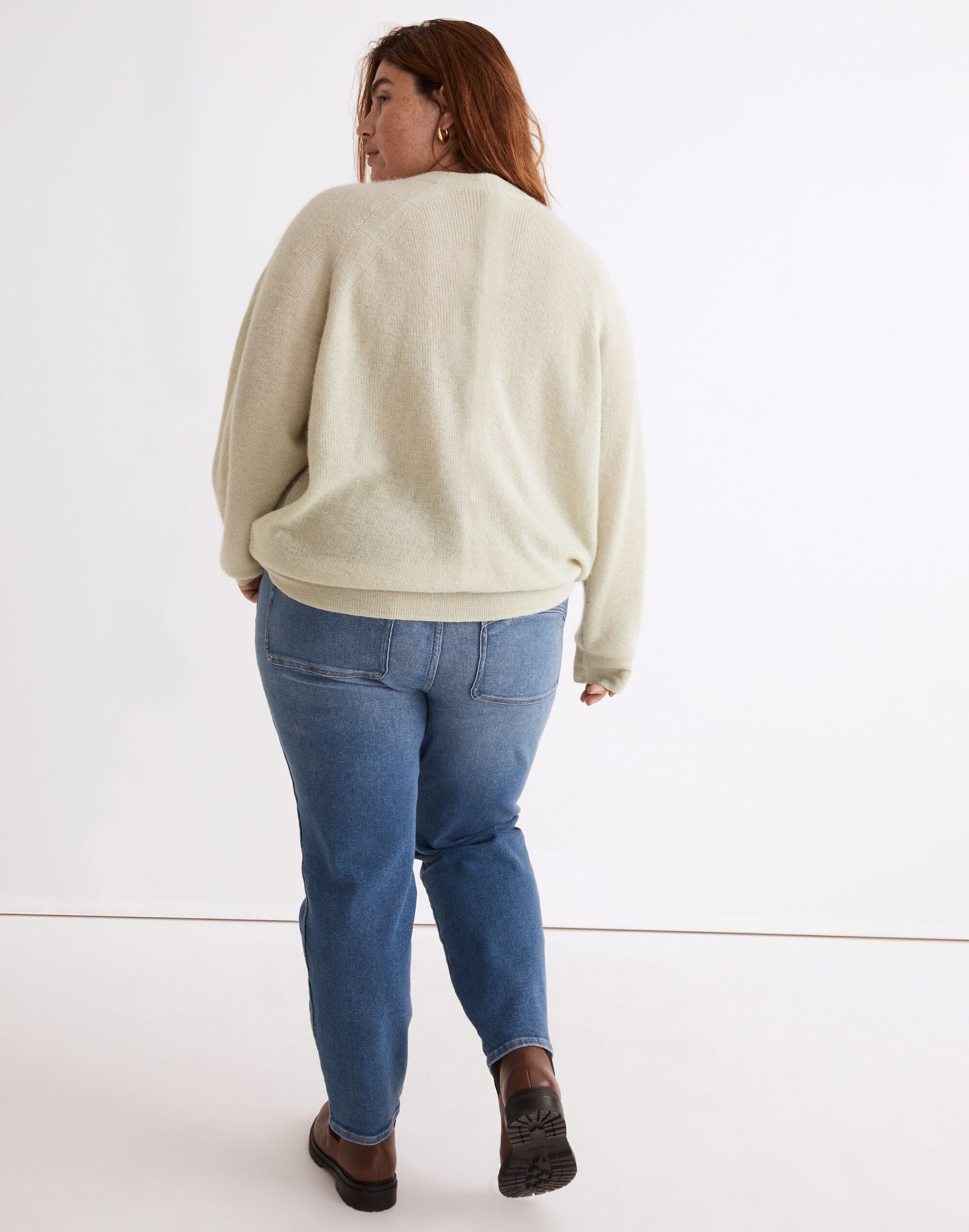 Plus Elliston Crop Pullover Sweater