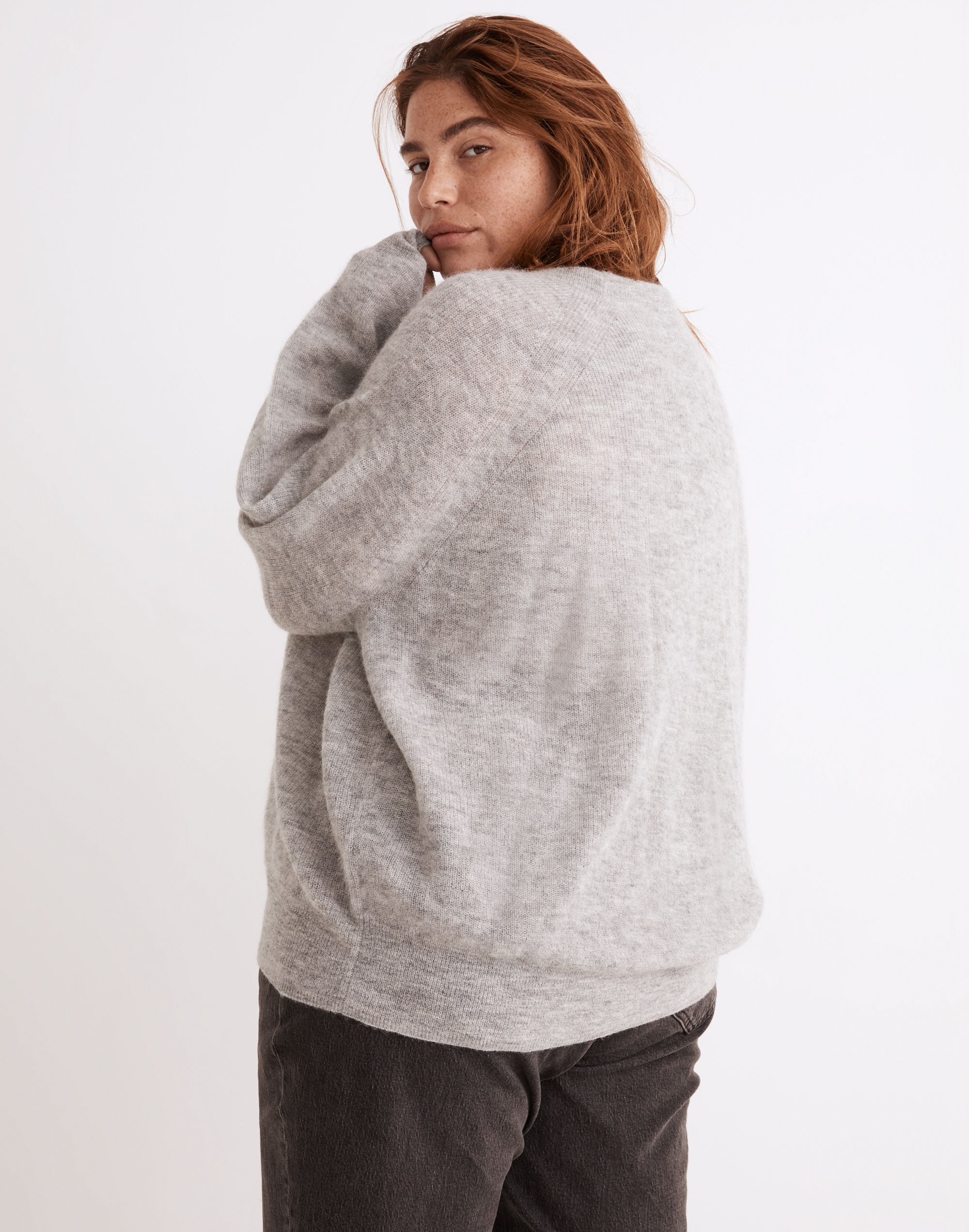 Plus Elliston Crop Pullover Sweater