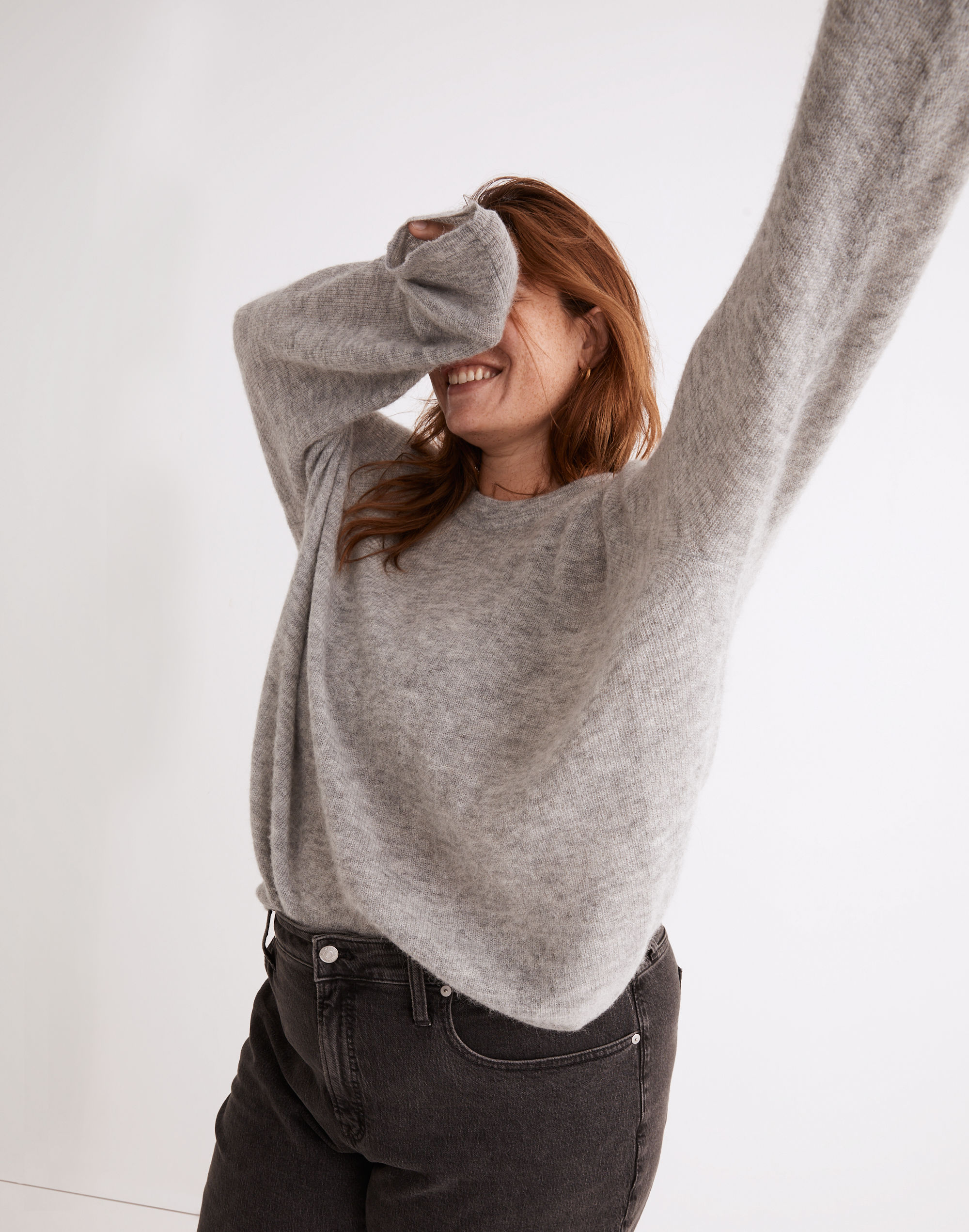 Plus Elliston Crop Pullover Sweater