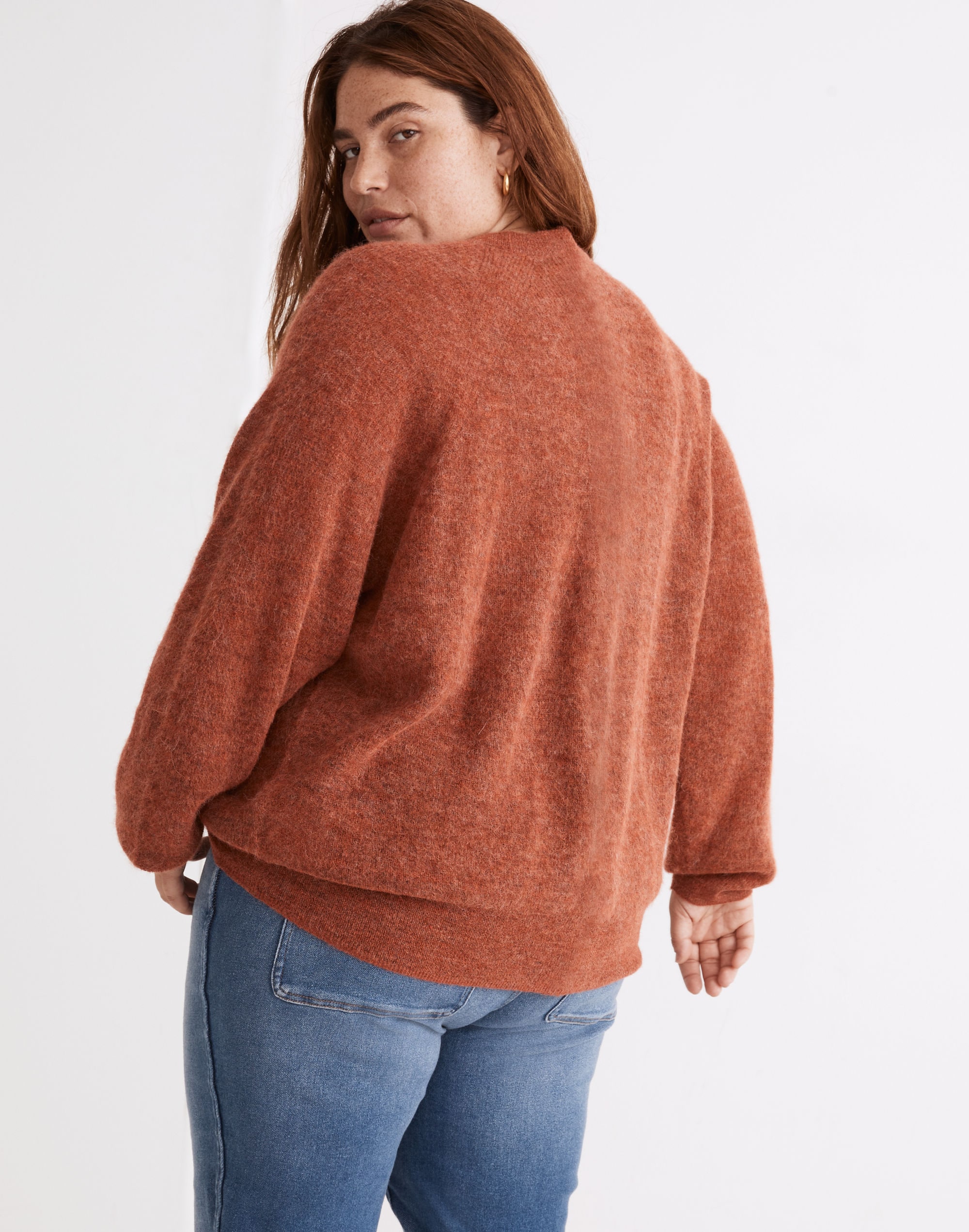 Plus Elliston Crop Pullover Sweater