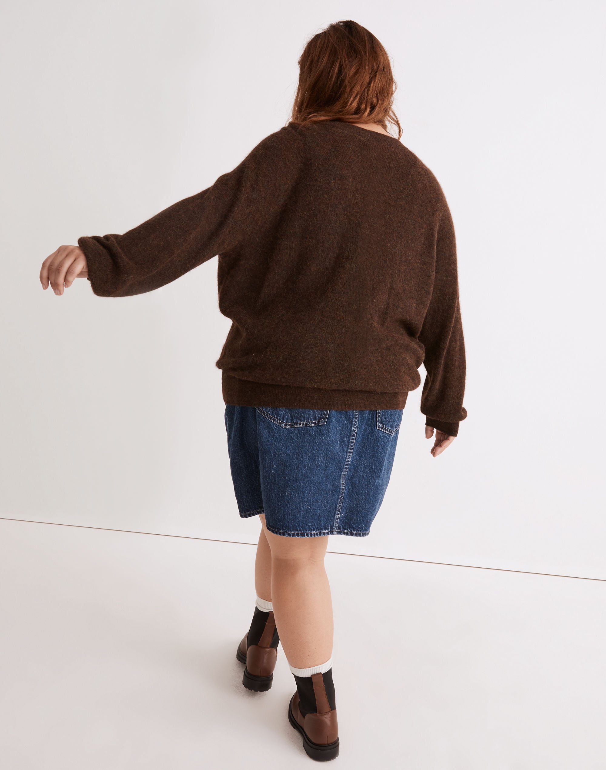 Plus Elliston Crop Pullover Sweater