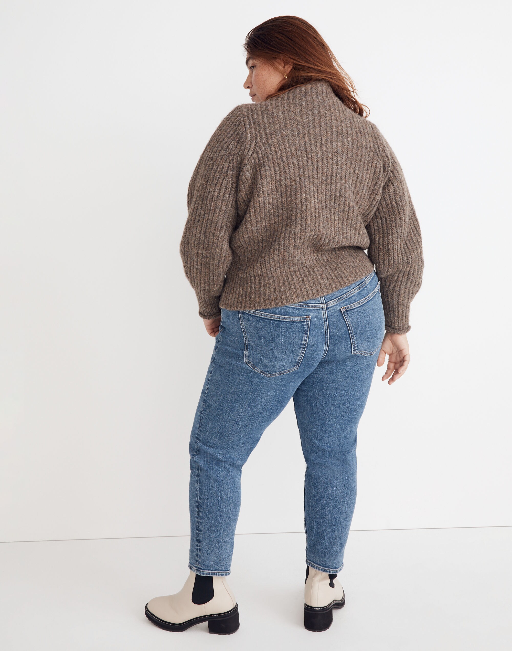 Plus Loretto Mockneck Pullover Sweater