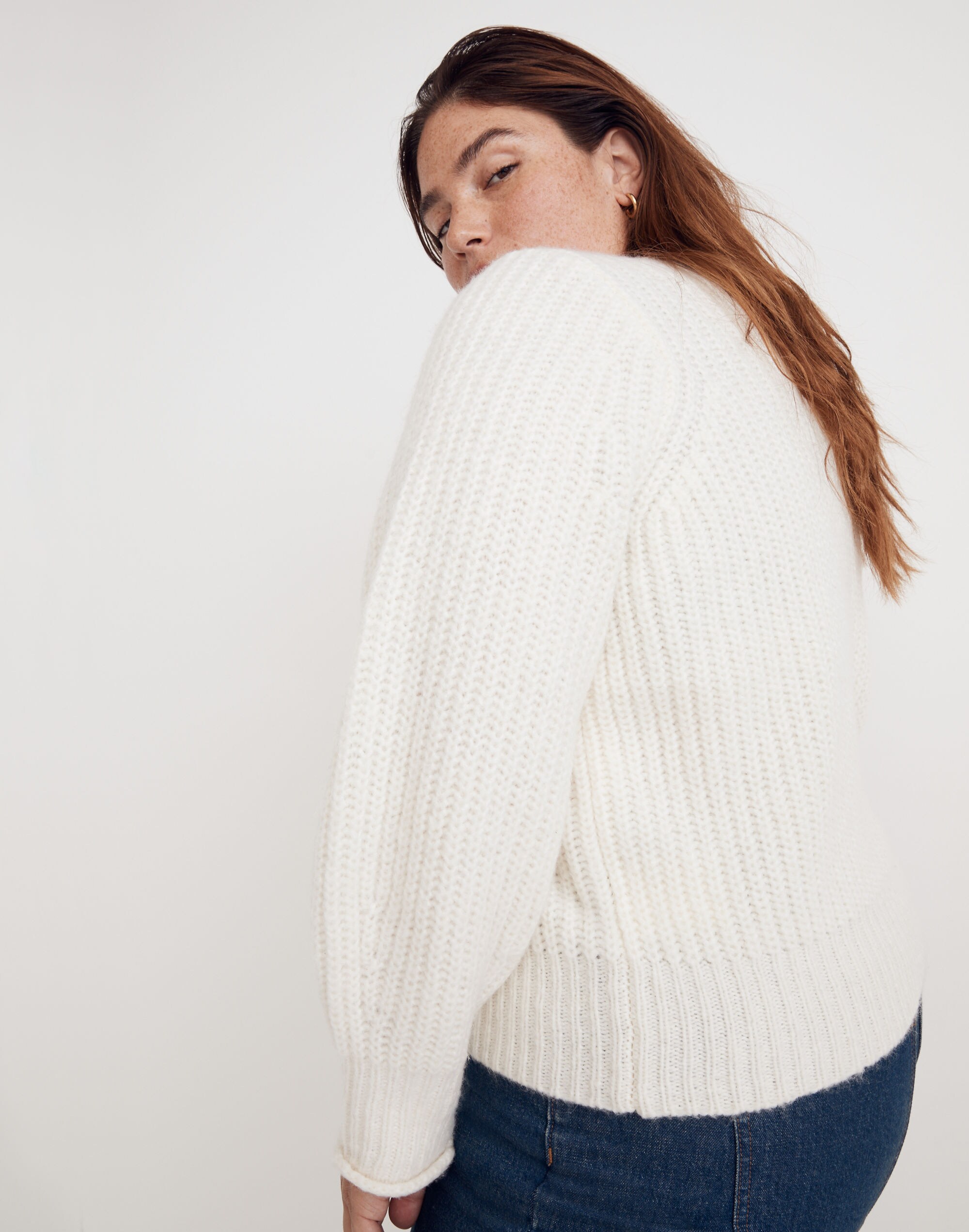 Plus Loretto Mockneck Pullover Sweater