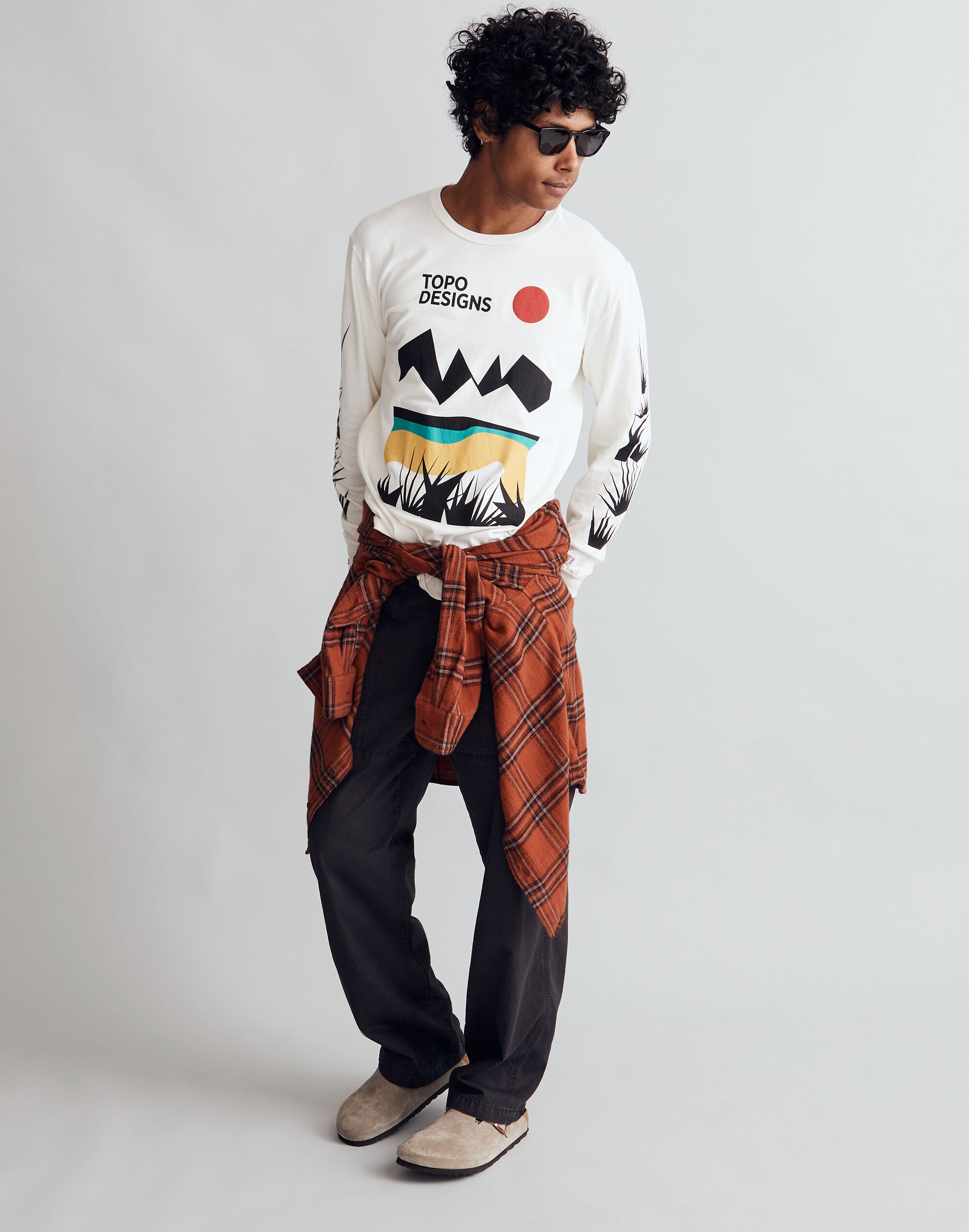 Topo Designs&reg; Desert Long-Sleeve Graphic Tee