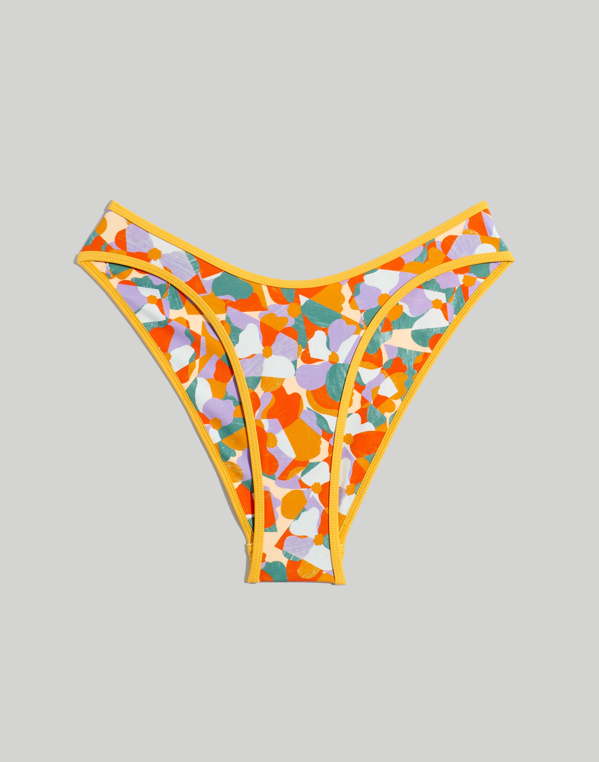 Madewell x OOKIOH Casablanca Bikini Bottom in Floral Print