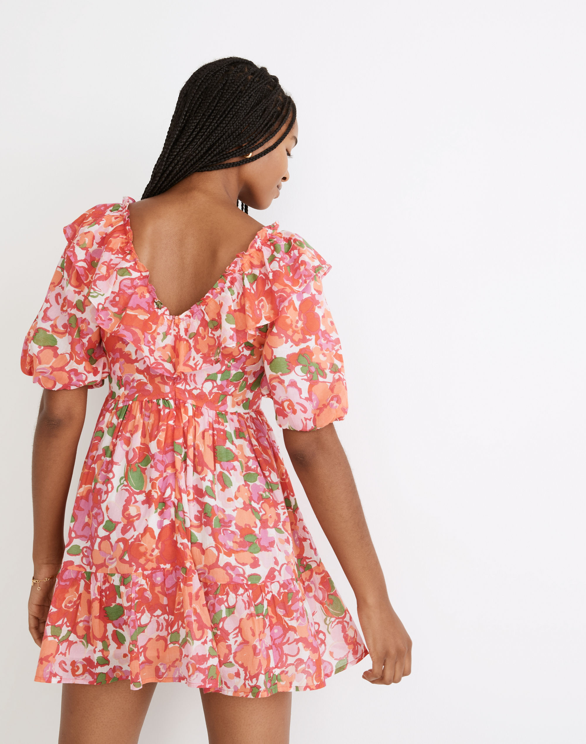 Banjanan Scorpio Mini Dress in Techni Floral