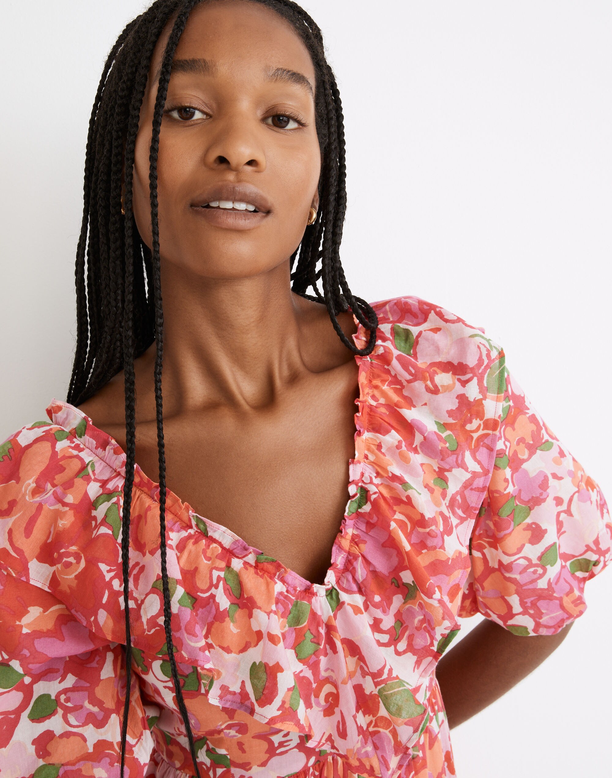 Banjanan Scorpio Mini Dress in Techni Floral