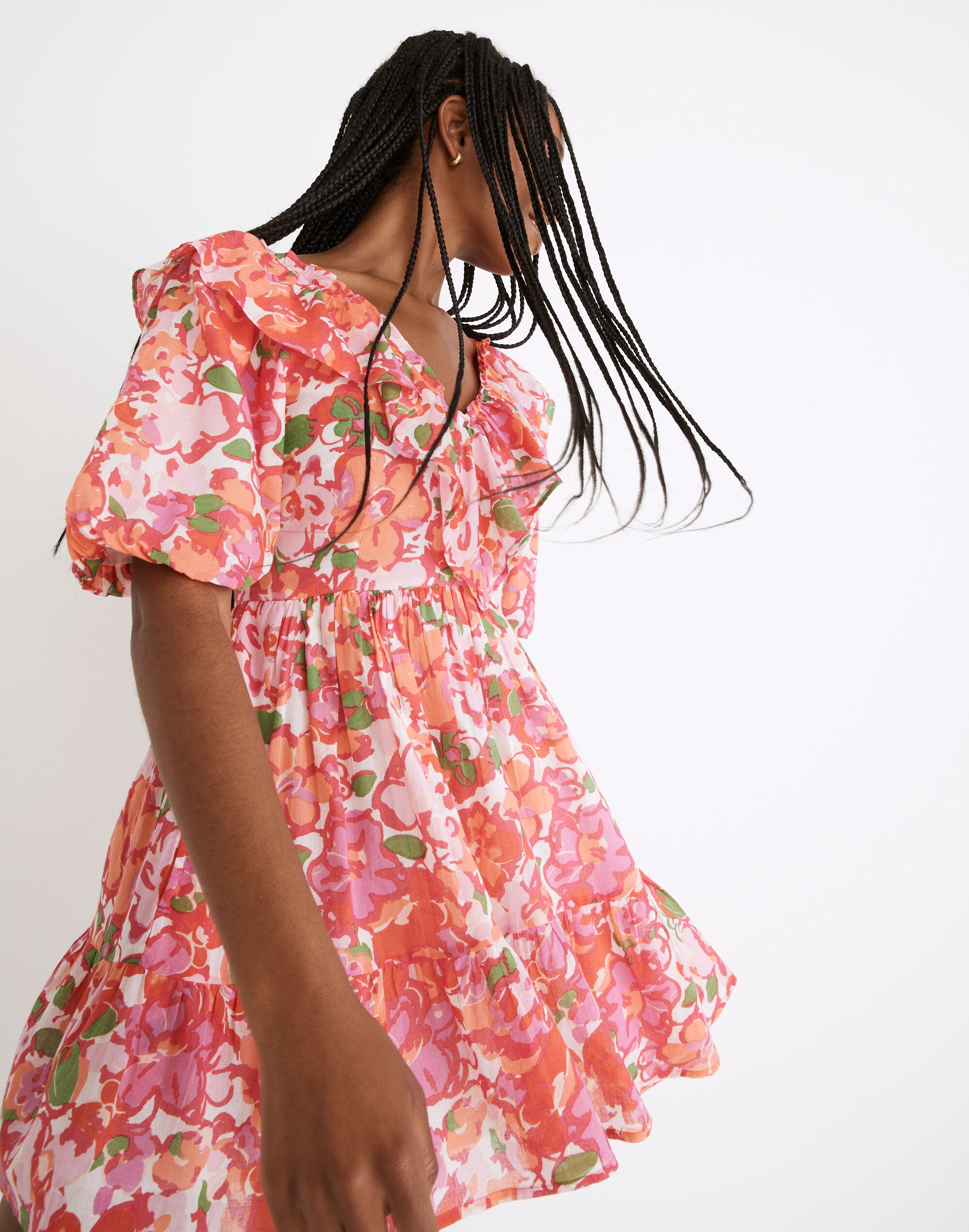 Banjanan Scorpio Mini Dress in Techni Floral