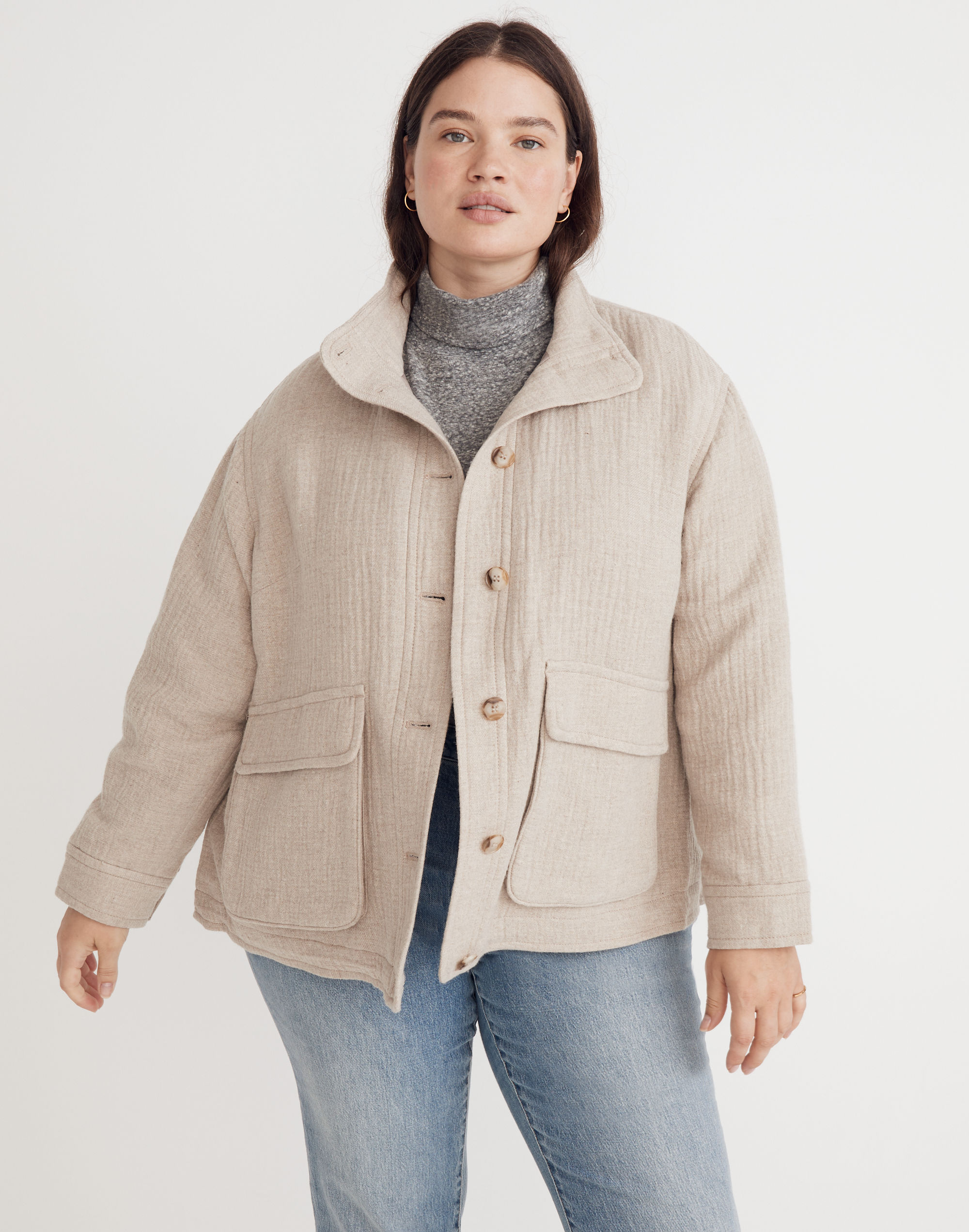Plus Clairmont Crop Jacket