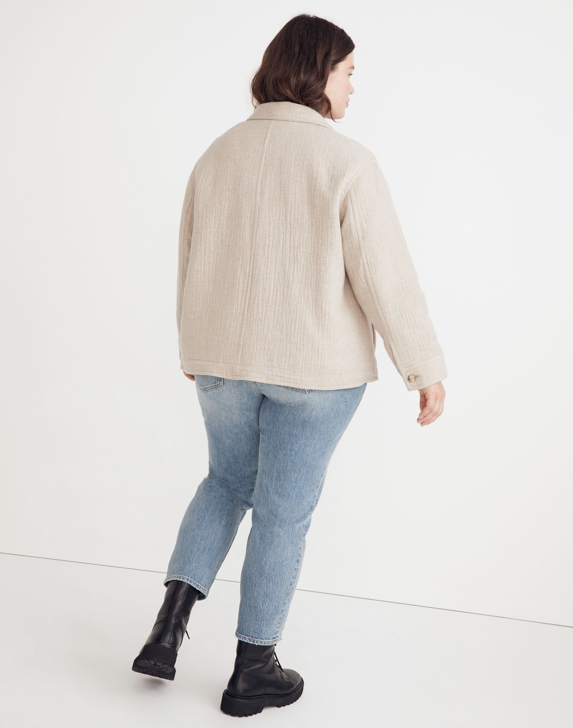 Plus Clairmont Crop Jacket