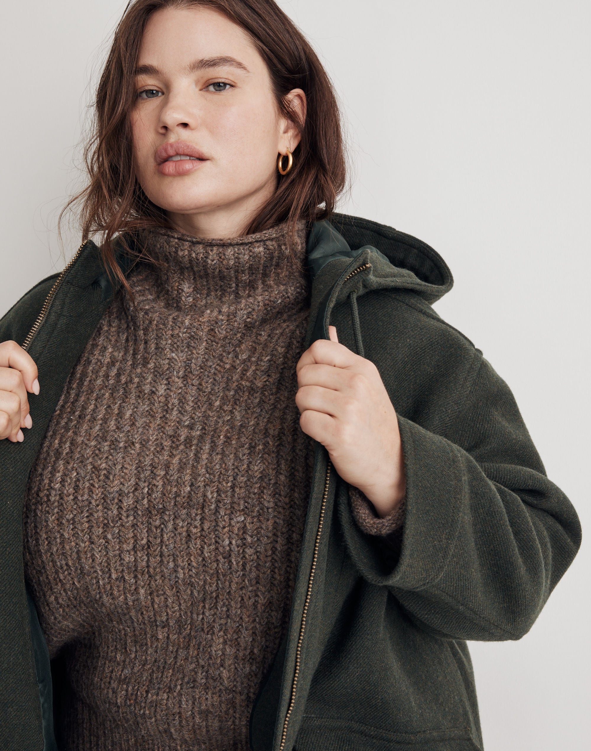 plus lynnford coat in insuluxe fabric