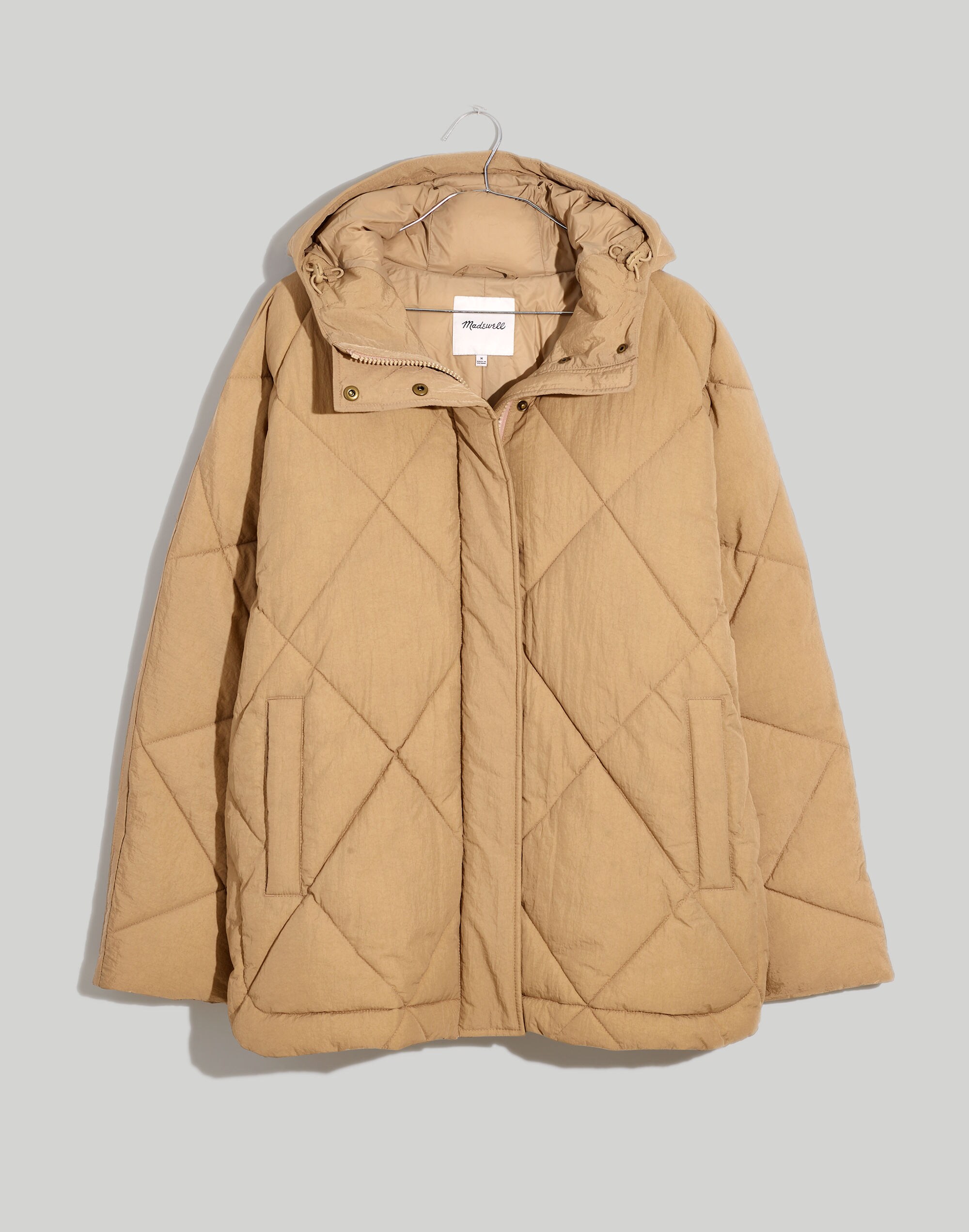 Plus Holland Quilted Puffer Parka
