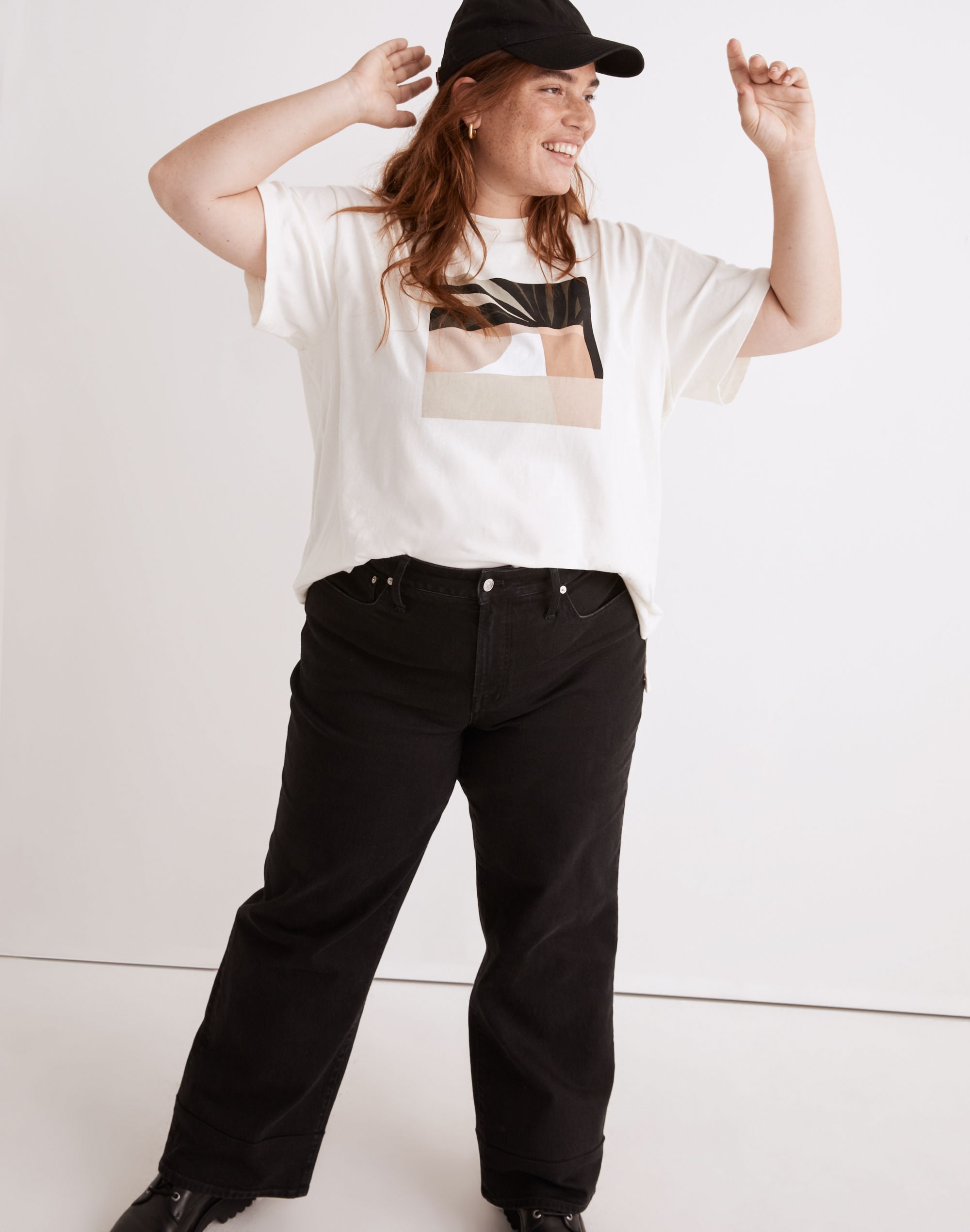 Plus Madewell x Kit Agar Oversized Tee