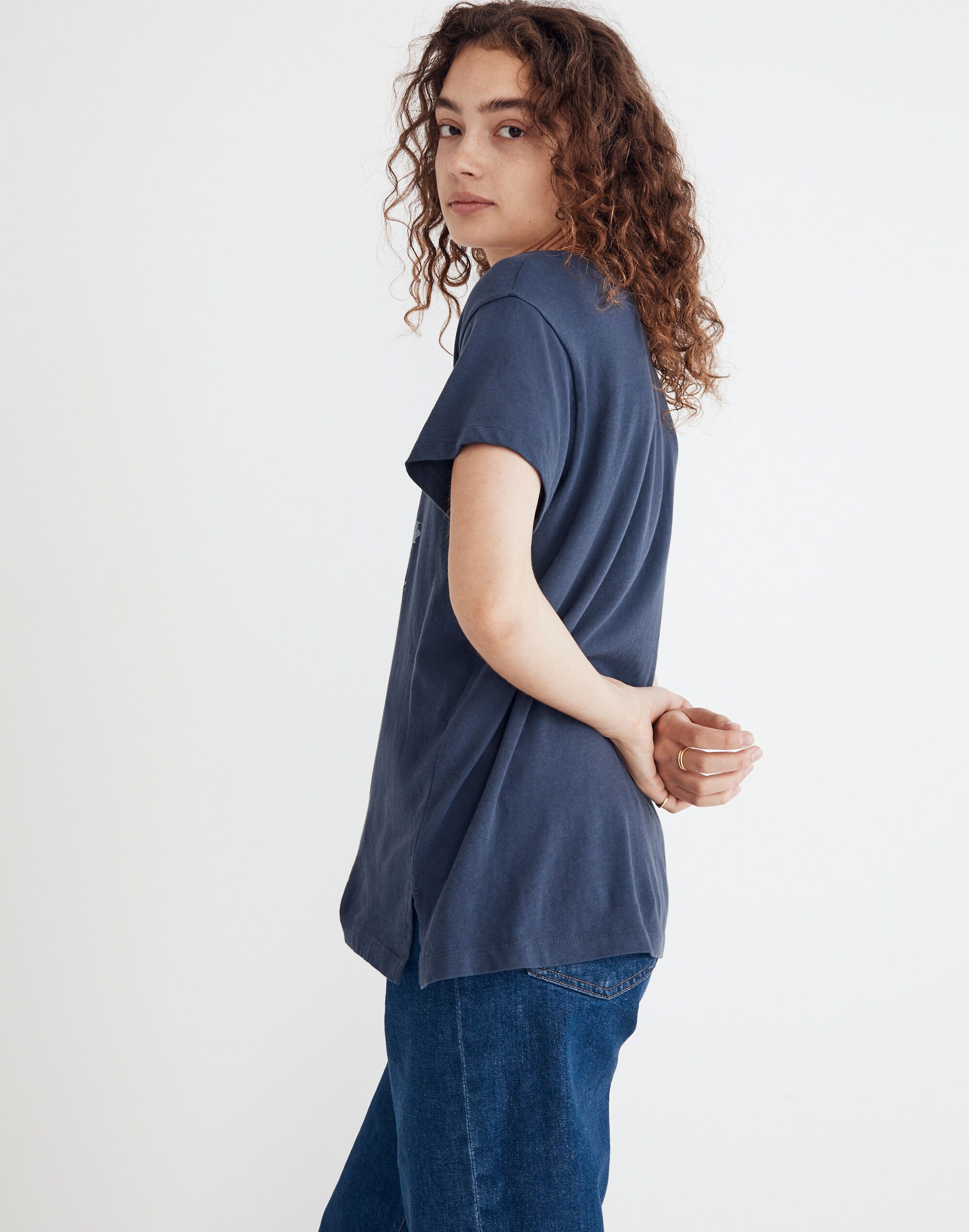 Flying Home to You Softfade Cotton Oversized Tee