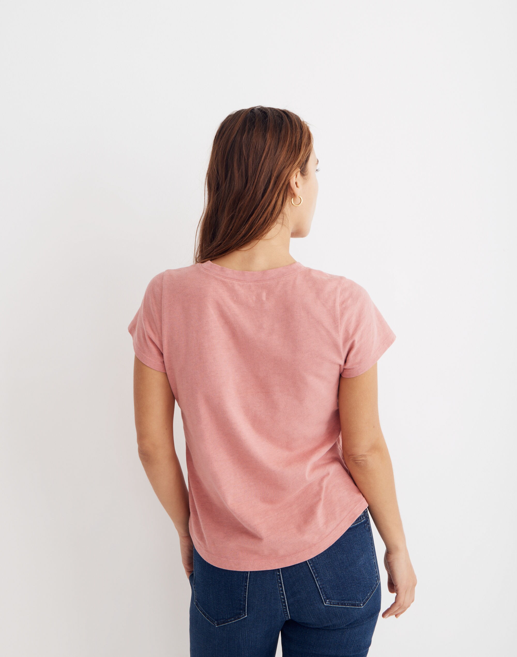 Madewell x BCRF Shrunken Shirttail Tee