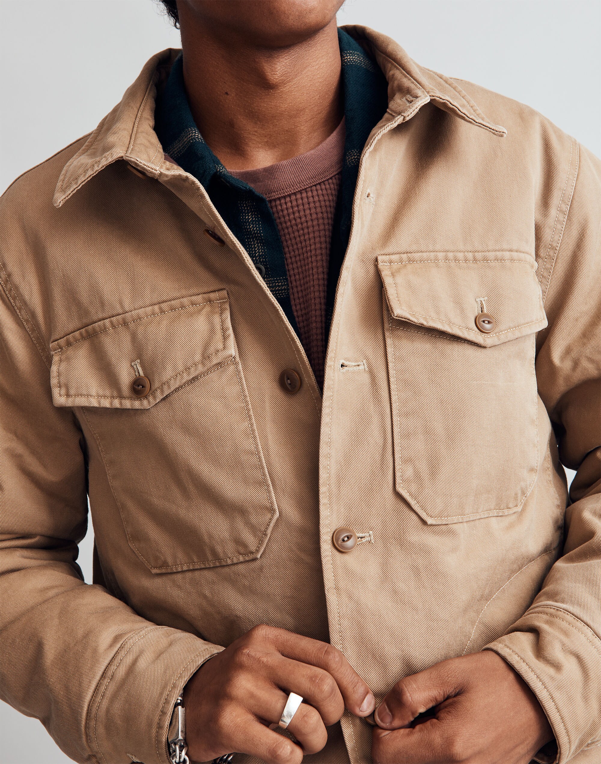 Quilted Shirt-Jacket